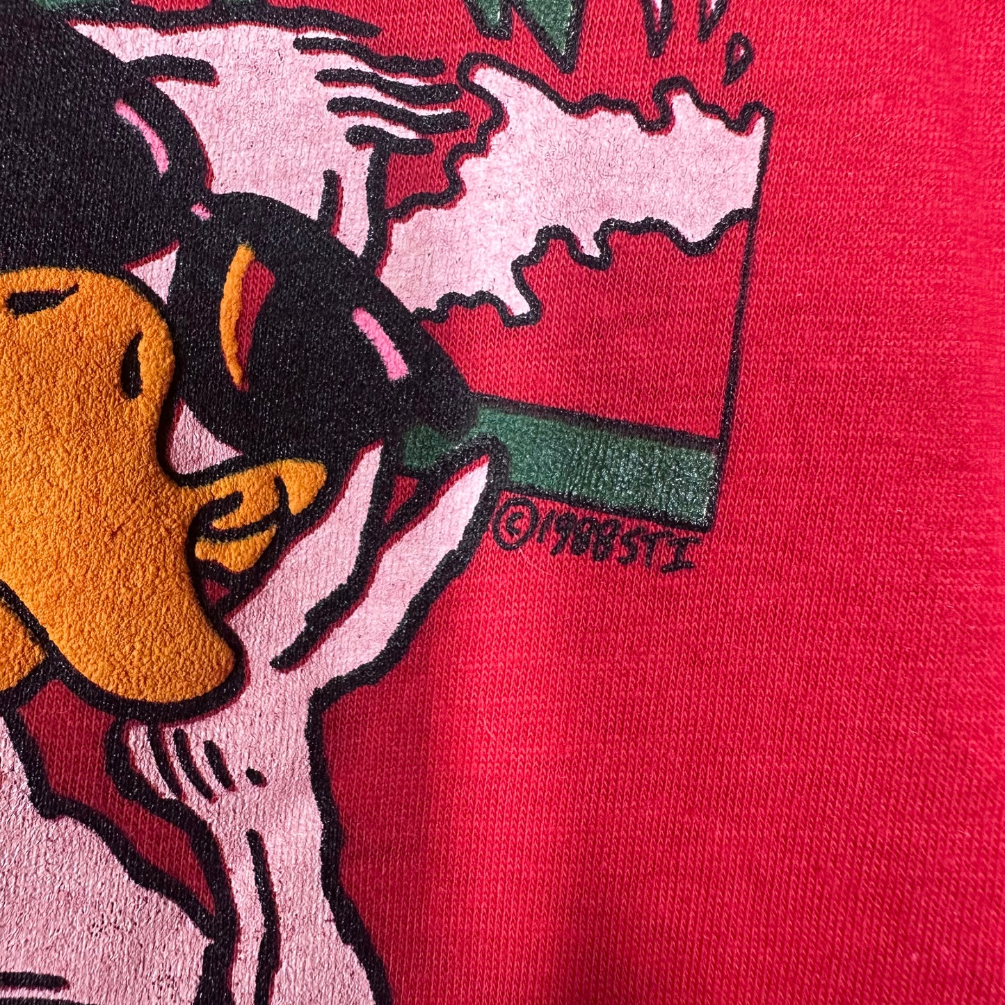 Vintage Duck You 1980s Single Stitch Tee Sz L