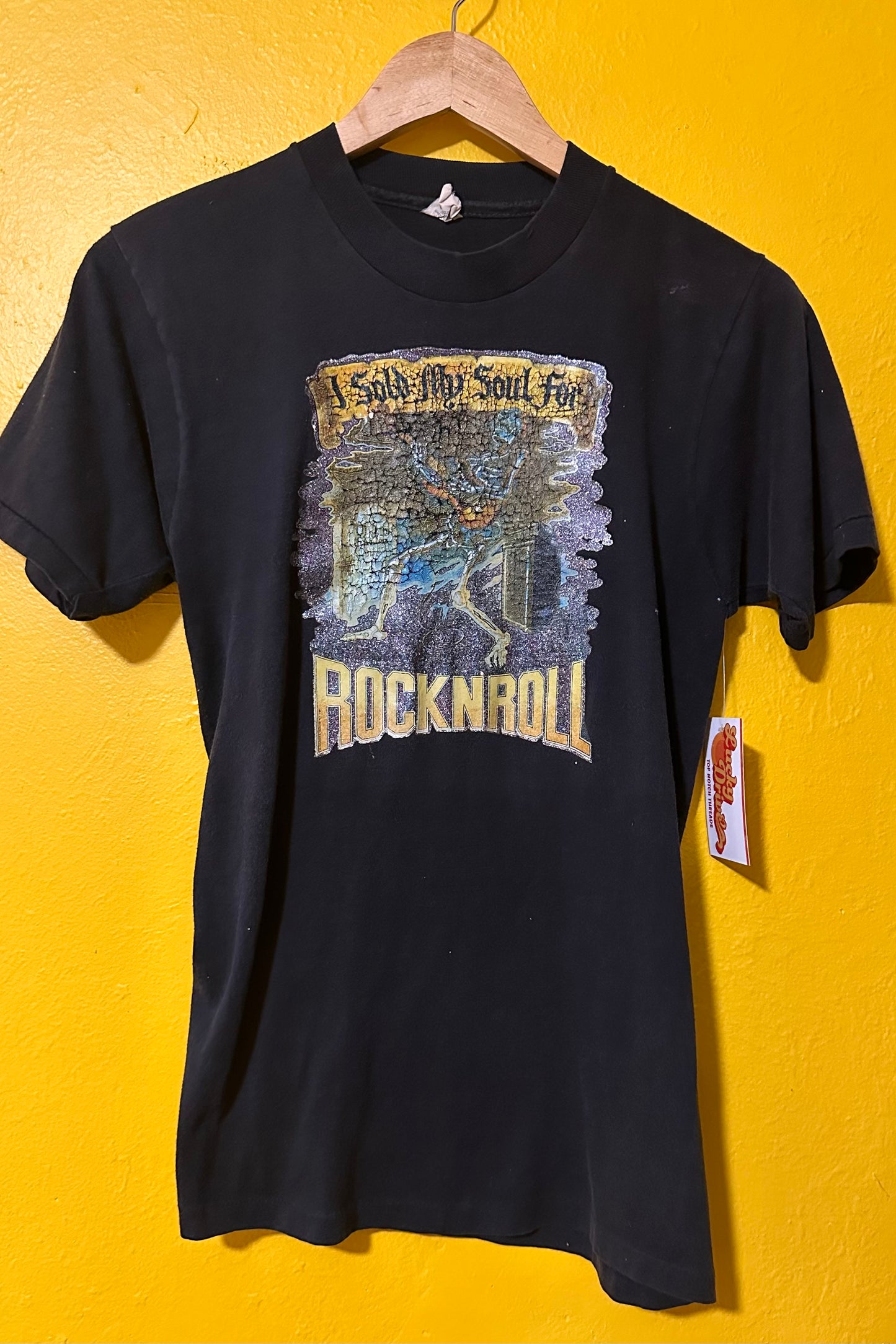 I sold my Soul To Rock N Roll 1970s Single Stitch S