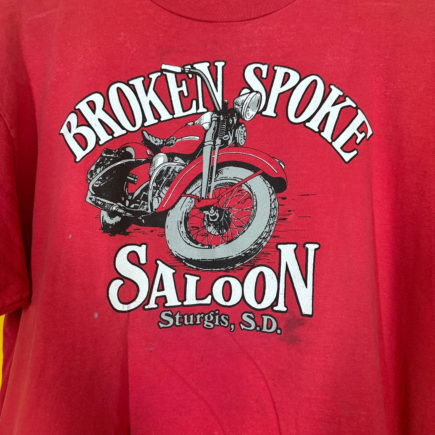 Vintage 1990s Broken Spoke Saloon Sturgis Tee XL