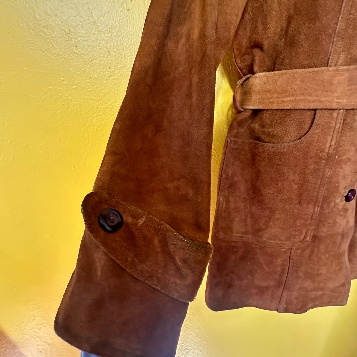 Vintage 1970s Suede Jacket By PLAYBOY