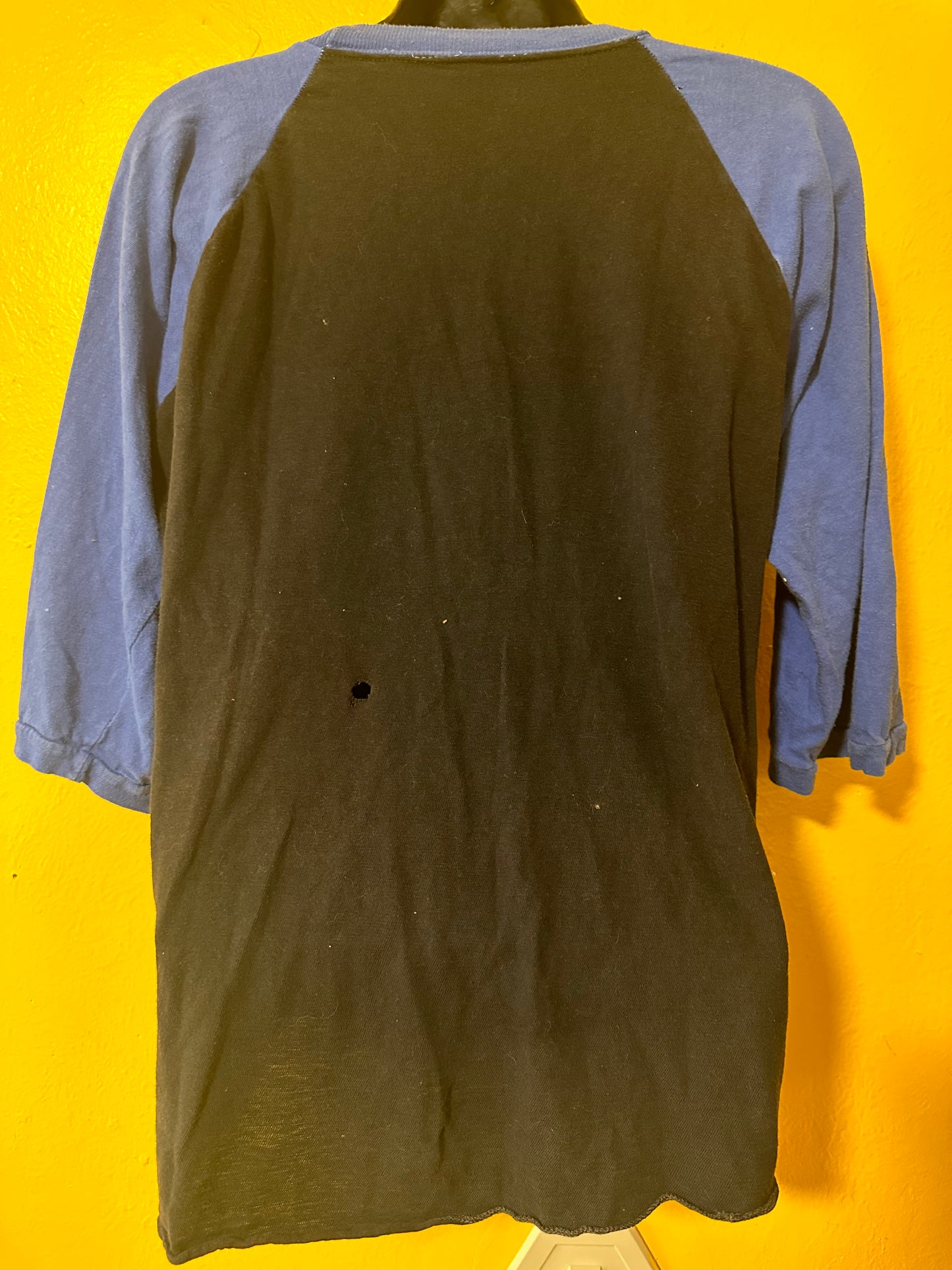 THRASHED 1980s ZZ Top Raglan M vintage