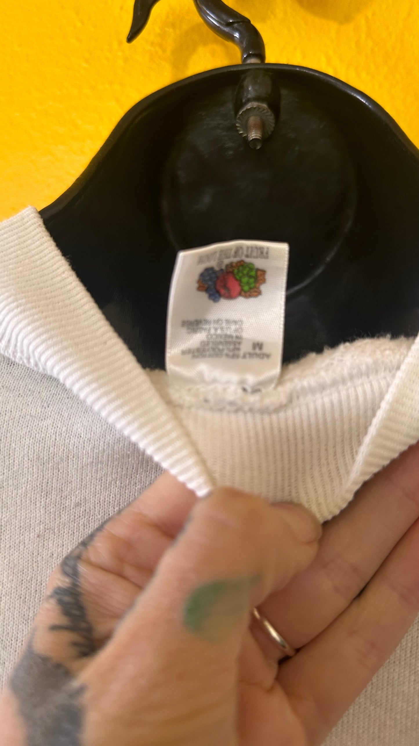 Vintage 1990s Budweiser Frog Crewneck M