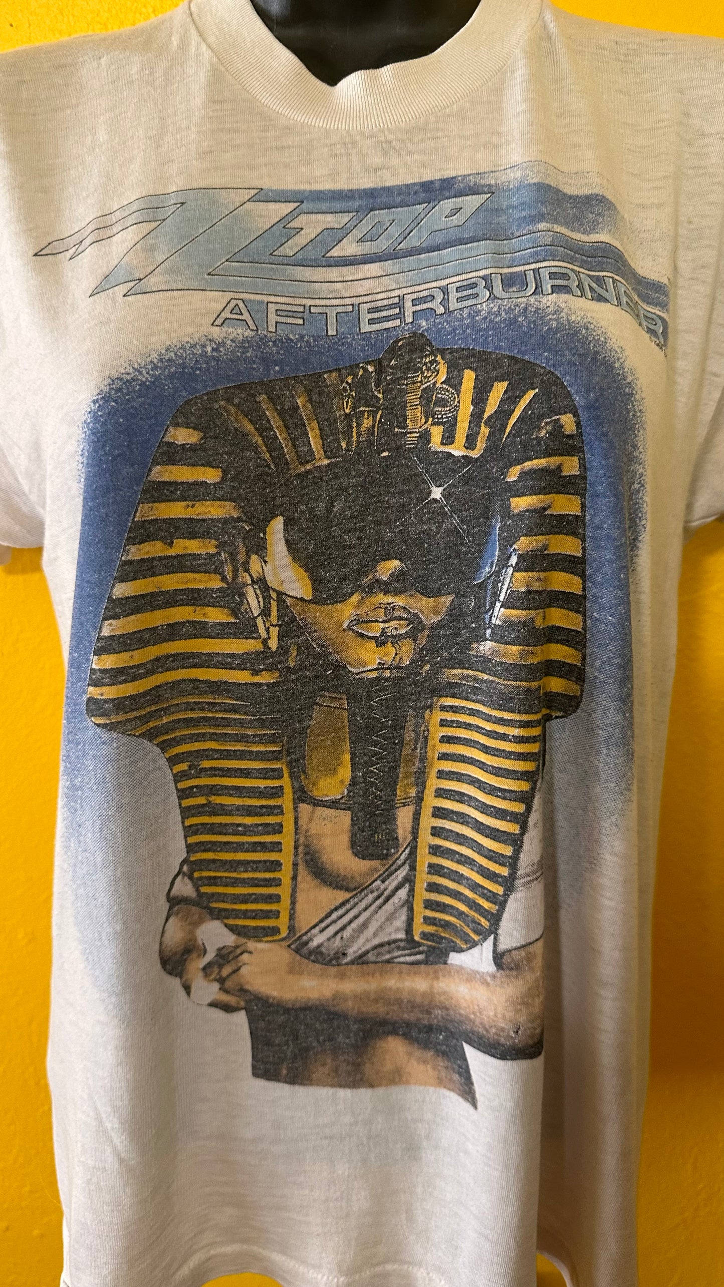 Vintage 1986 ZZ Top Afterburner Tour Tee S S