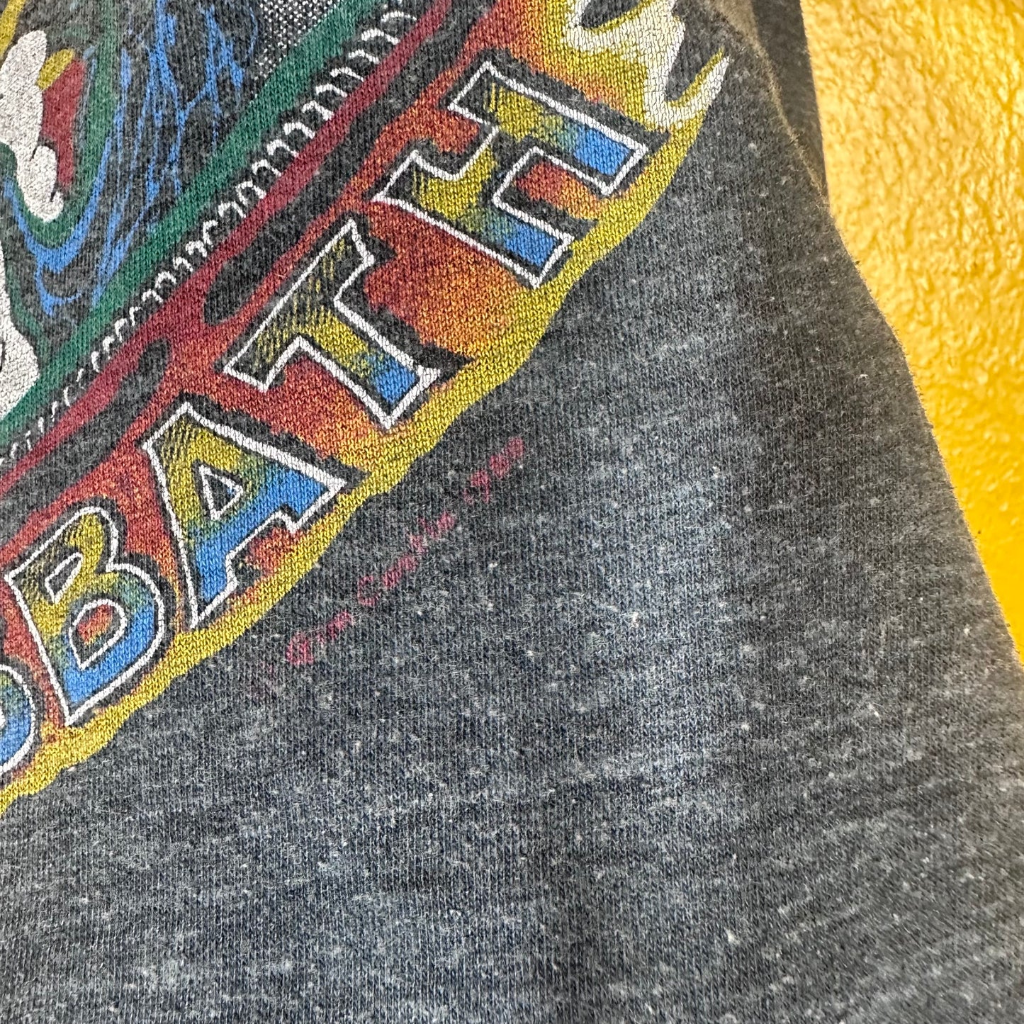 Vintage Black Sabbath 1980 Very RARE Parkinglot Boot with Backhit sz S Single Stitch Signal Tag