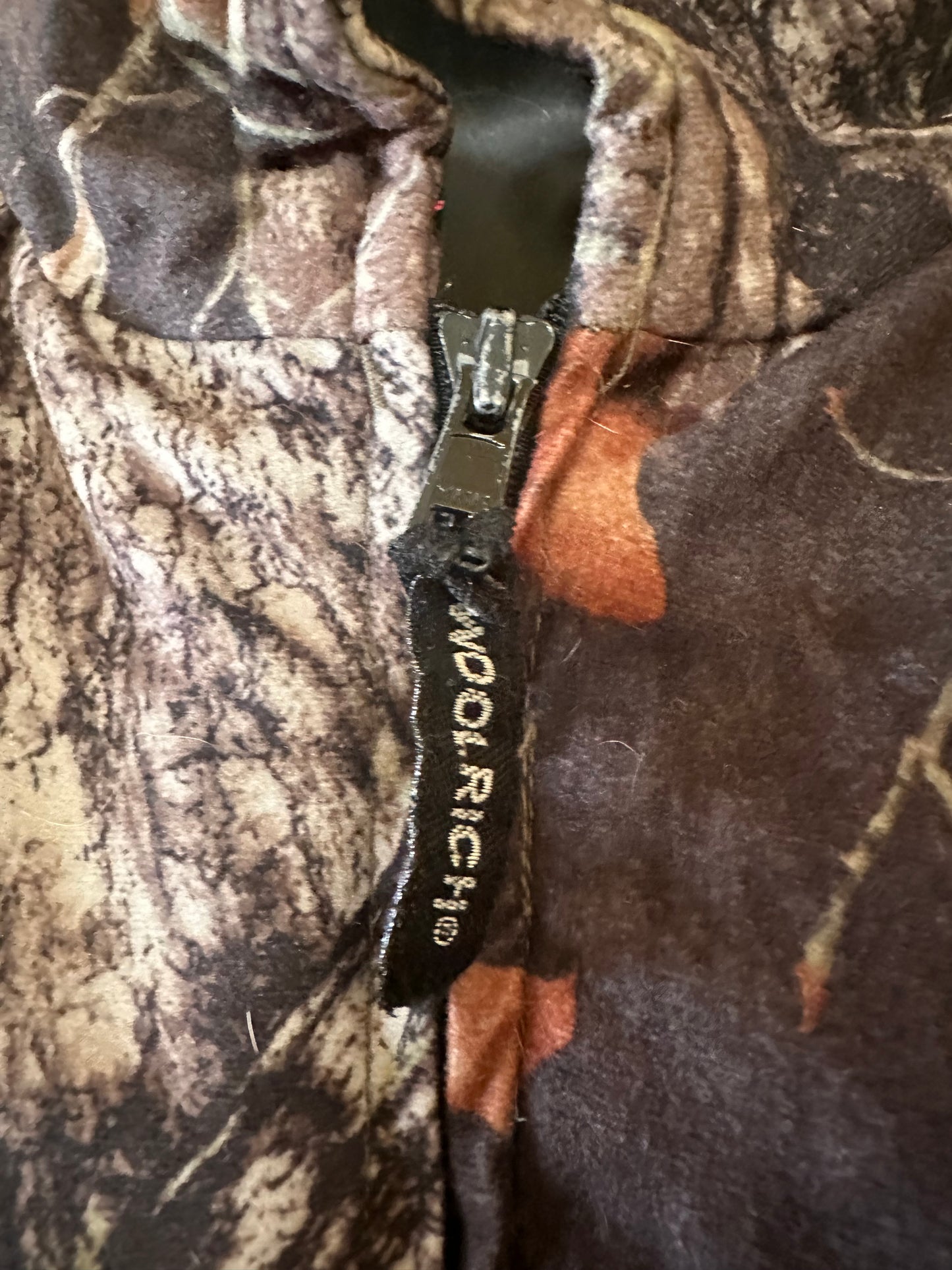 Vintage Woolrich Real Tree Mossy Oak Boxy Puffer L