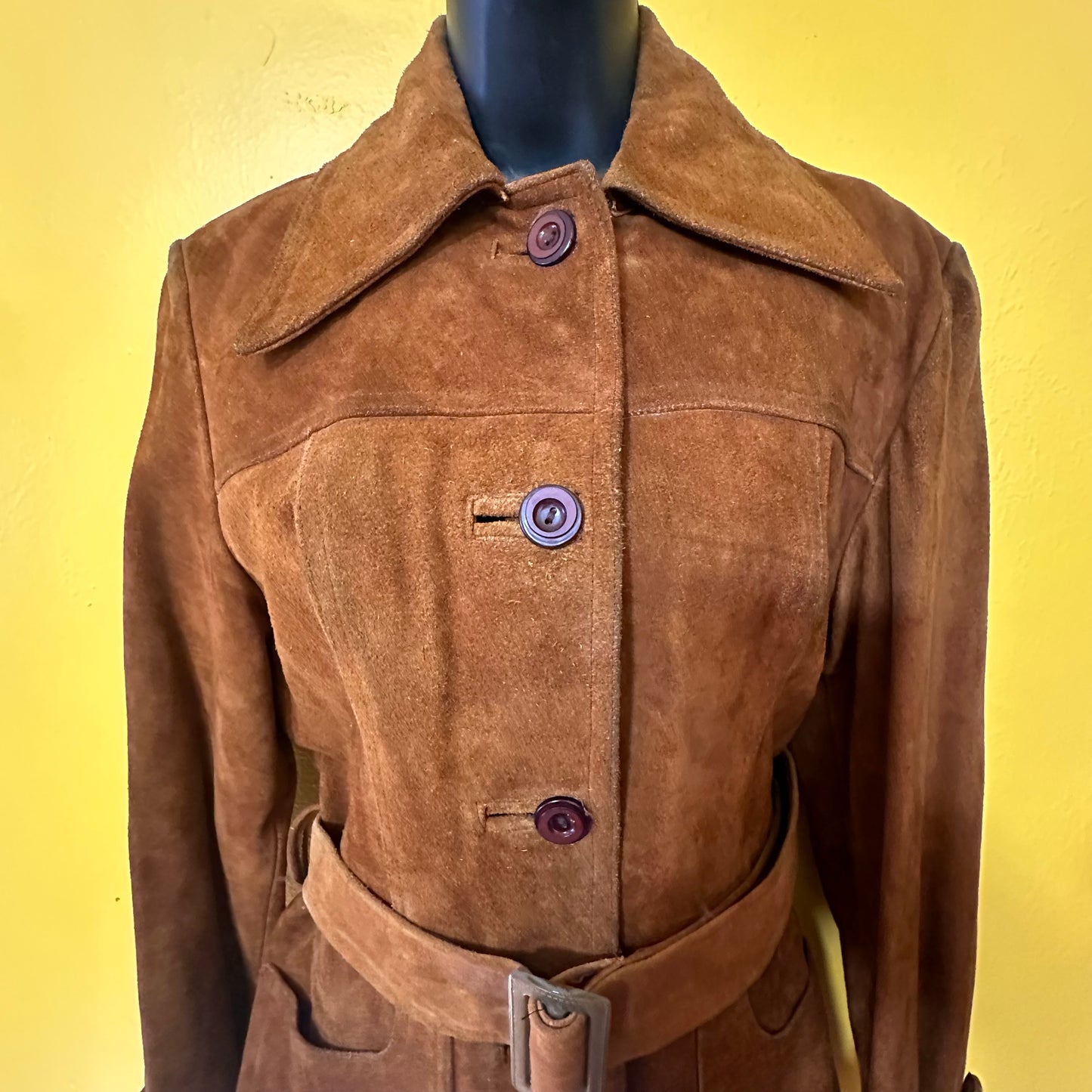 Vintage 1970s Suede Jacket By PLAYBOY