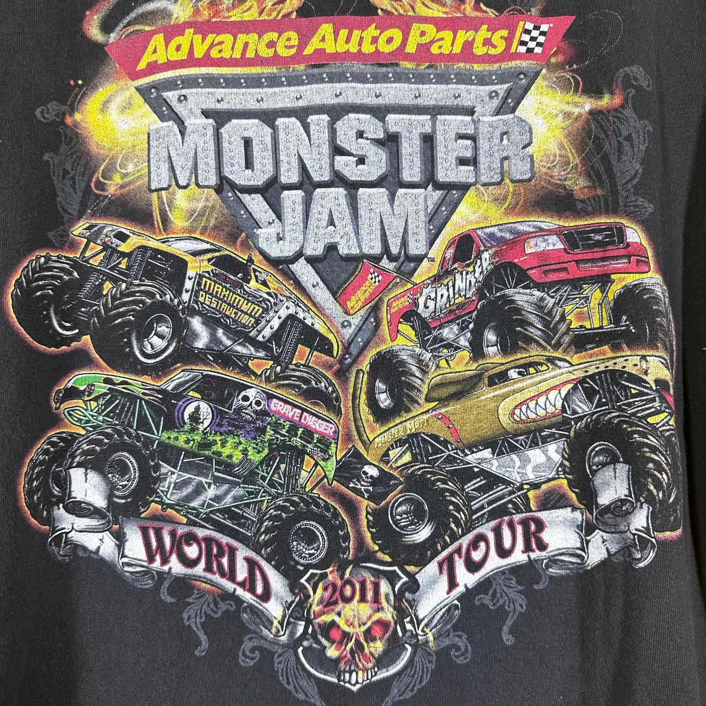2011 Monster Jam Tee Sz L