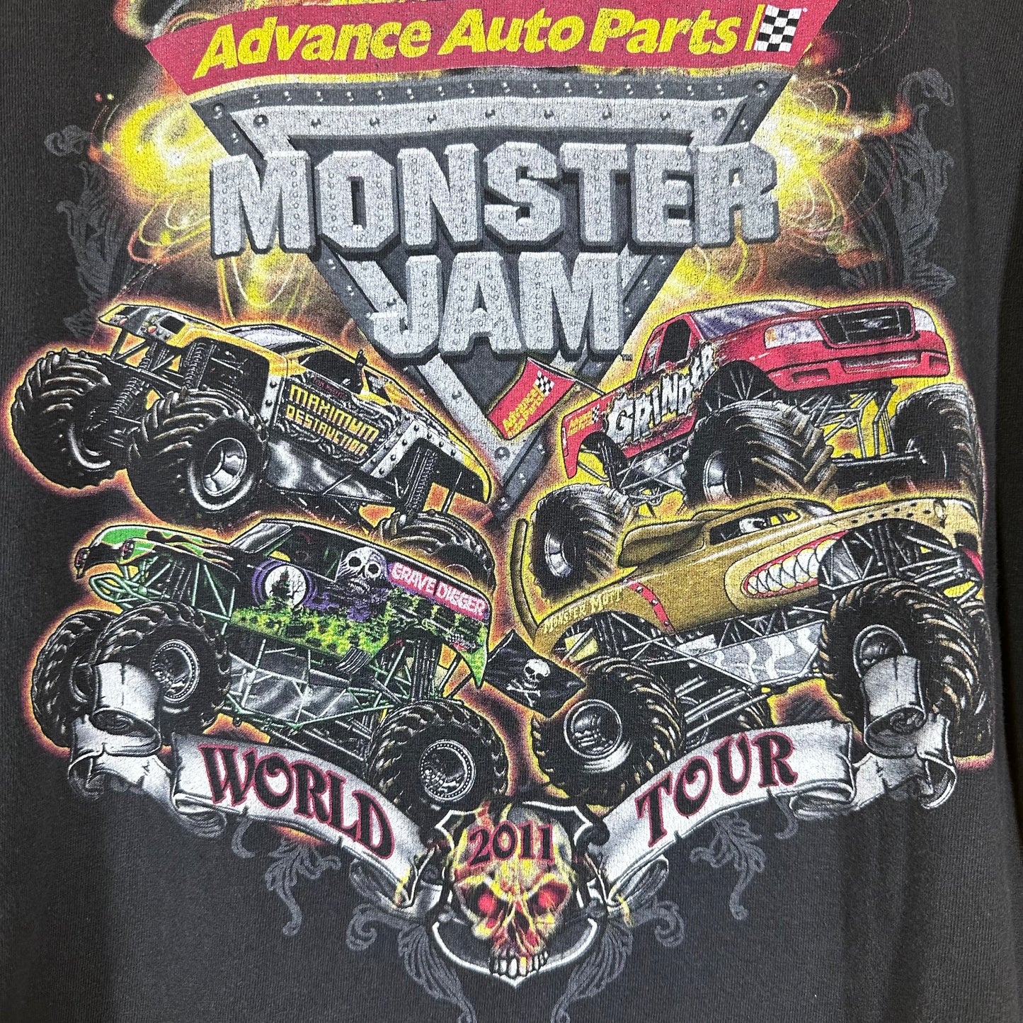 2011 Monster Jam Tee Sz L