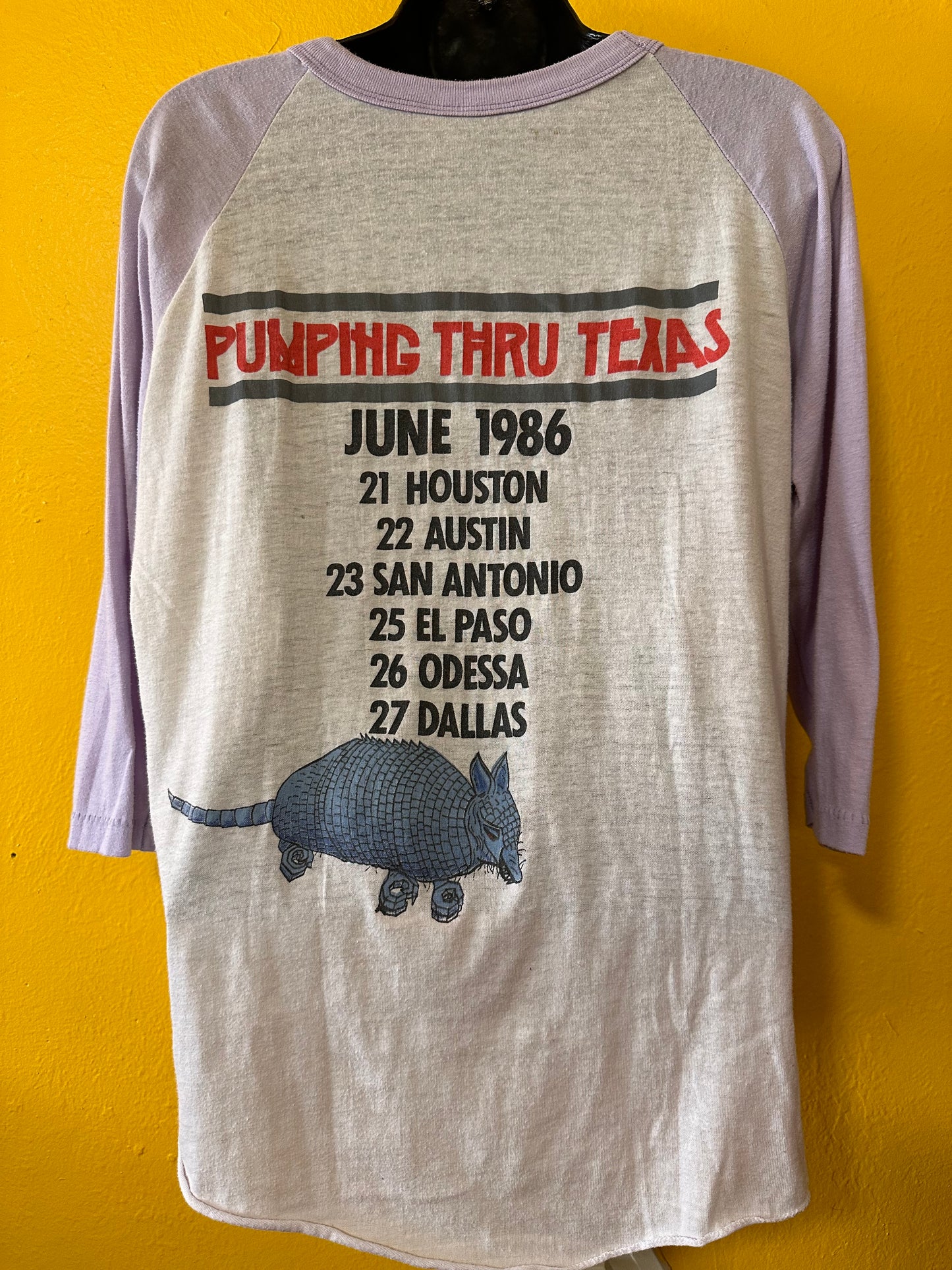 RARE 1986 Judas Priest Texas Raglan Single Stitch M