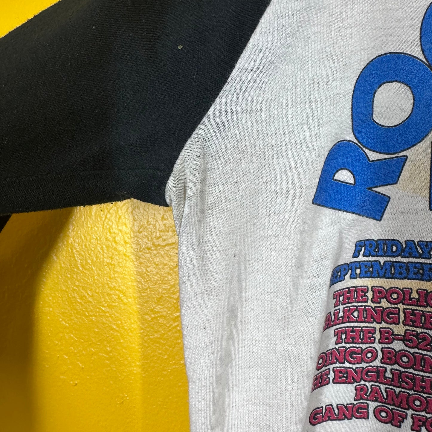 VTG This is US Festival Raglan Tee Sz M Single Stitch 1982