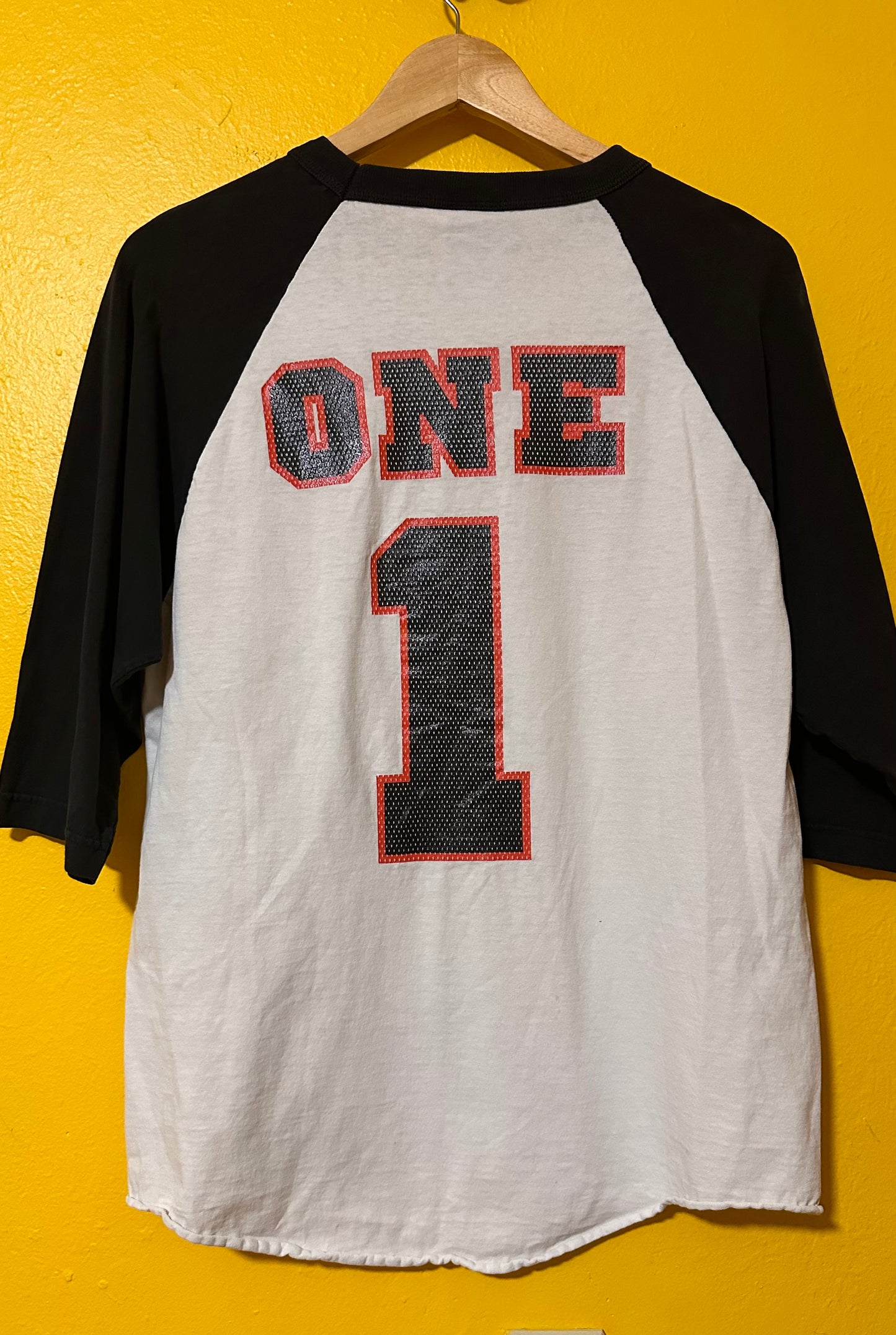 Vintage 2003 Metallica One Raglan Sz L