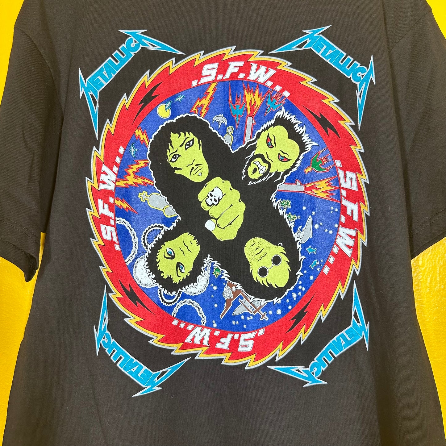 1996 Authentic Vintage Metallica Now What Tee Sz L