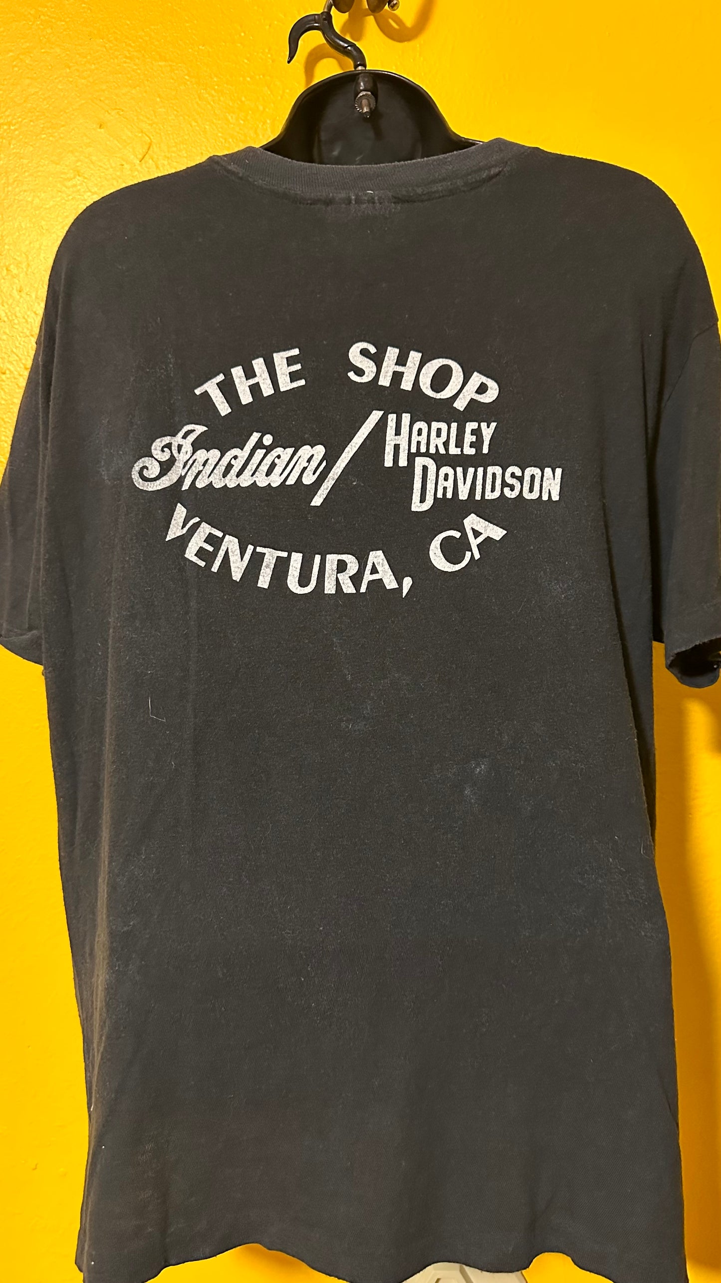 Vintage 1970s Harley Davidson Sportster Tee Single Stitch M RARE
