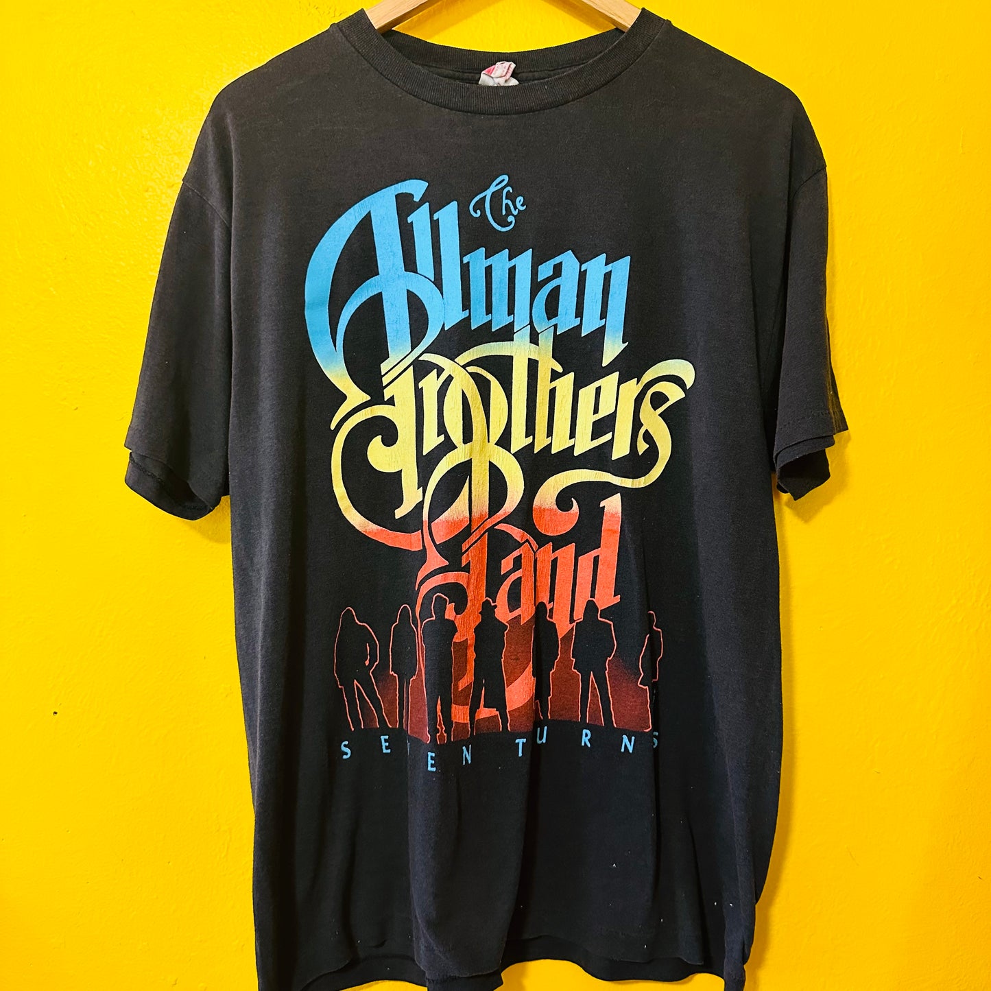 1990 Vtg Allman Brothers Band Tour Tee Single Stitch Sz L