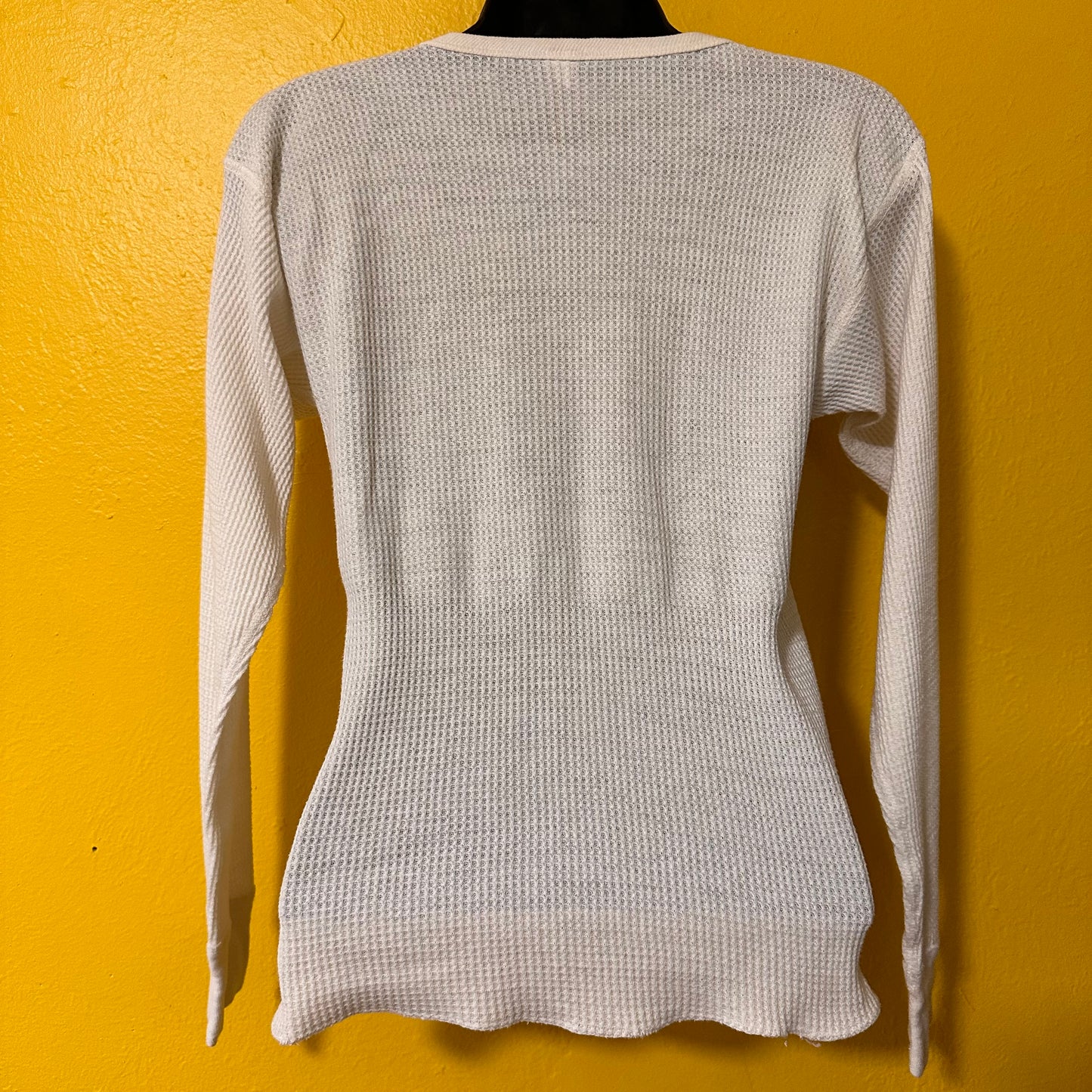 Vintage Waffle Knit With Lynyrd Skynyrd Barbed Wire Print S