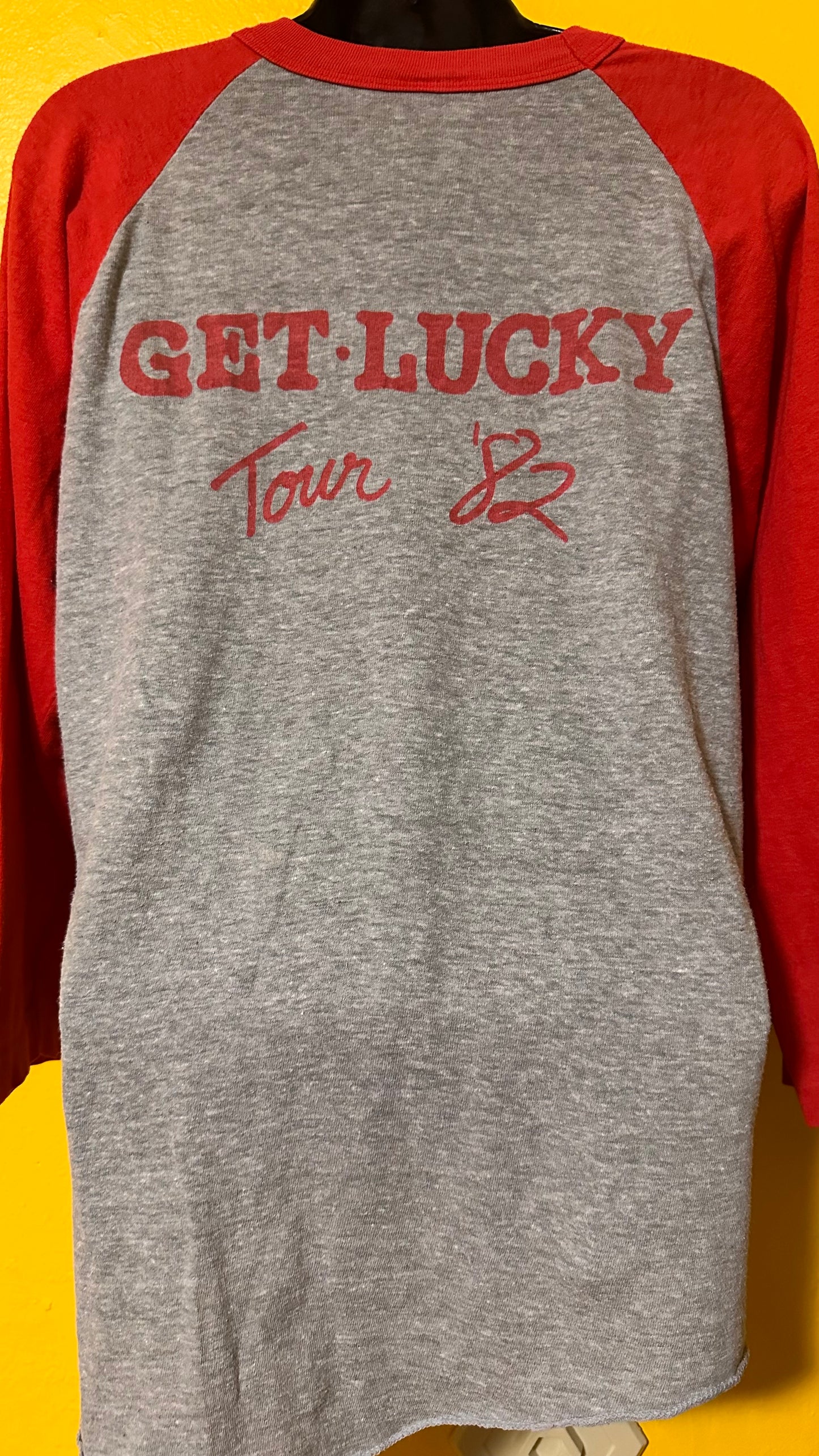 1982 Loverboy Tour Raglan Single Stitch M
