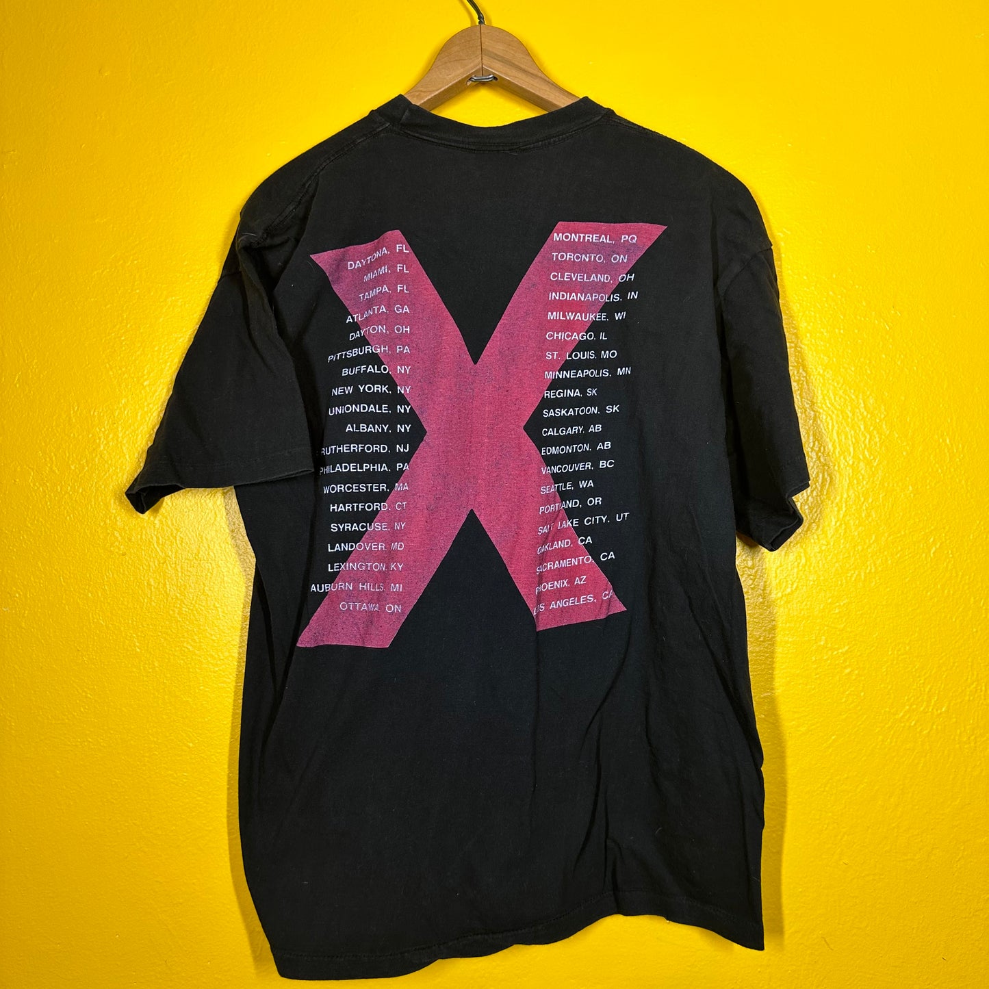 Vintage 1991 INXS American Tour Single Stitch Tee XL Brokum