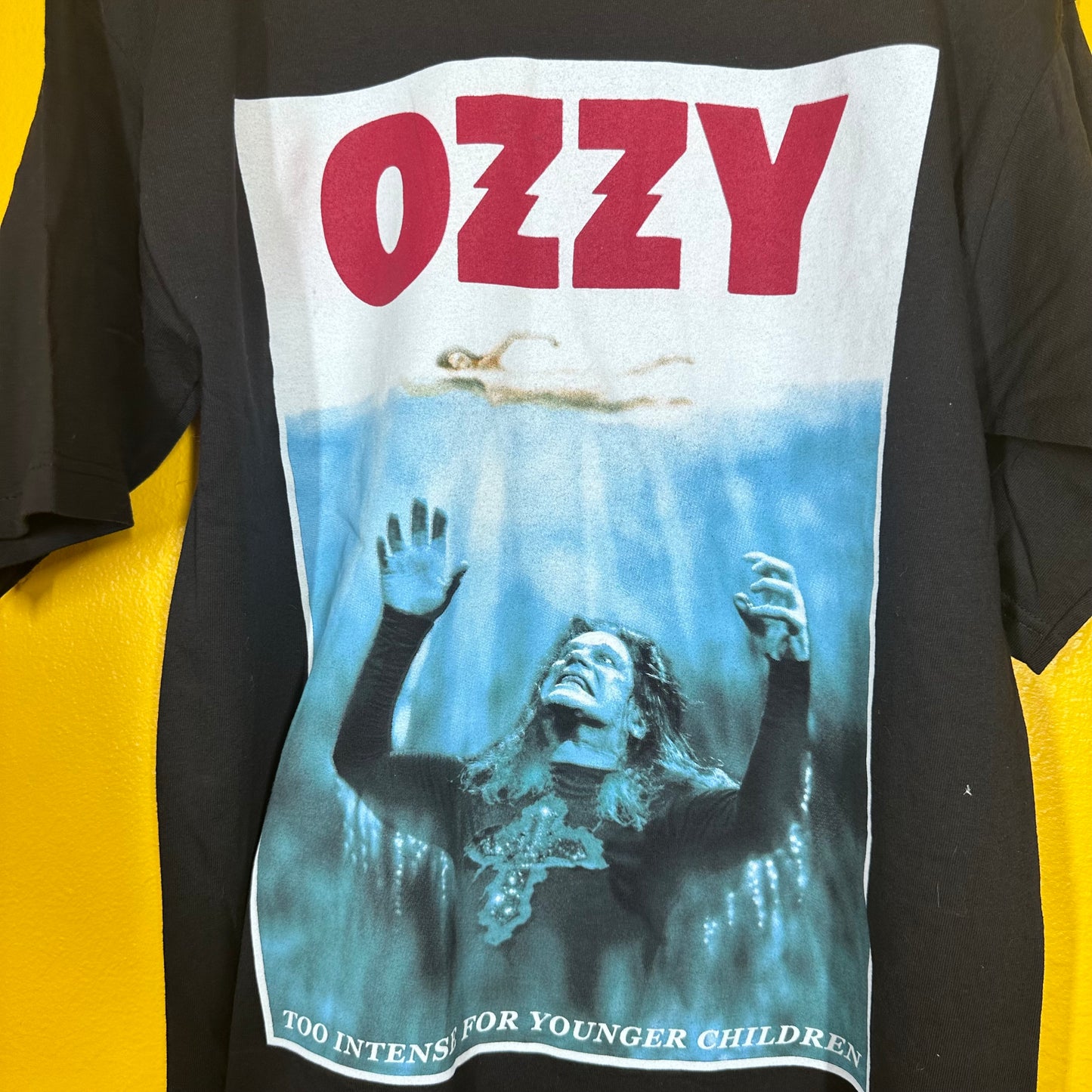 Vintage 2002 Ozzy Ozzfest Tour Tee Woth Back hit Allsport Tag Sz L