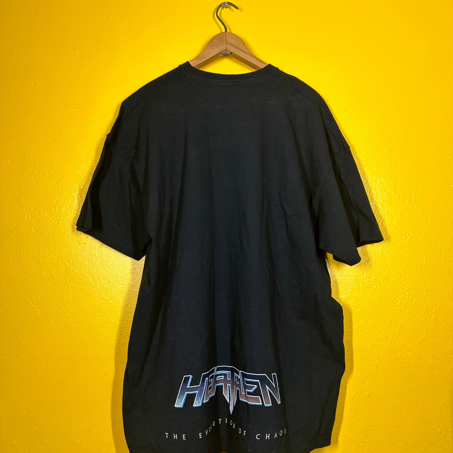 Vintage Heathen The Evolution of Choas Heavy Metal Tee XxL