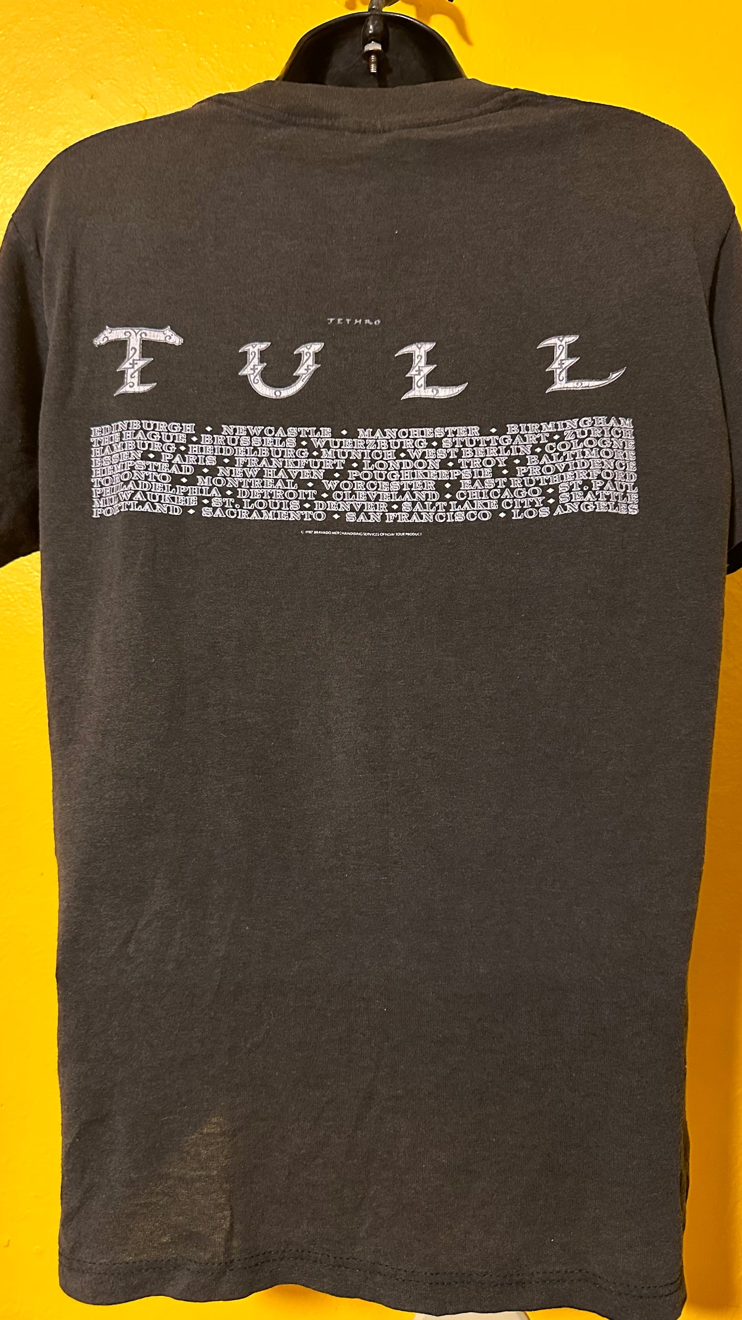 1987 Jethro Tull Tour Tee Single Stitch M