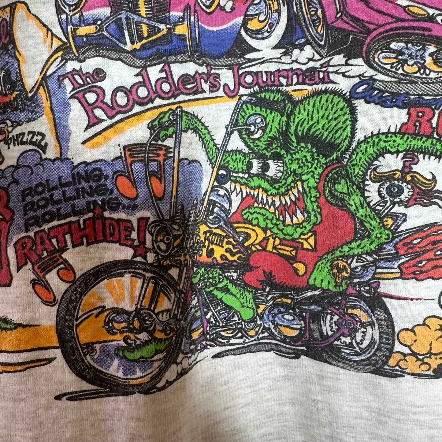 Vintage 1996 Ratfink Rod and Customs Hot Tod Tee Sz XXL