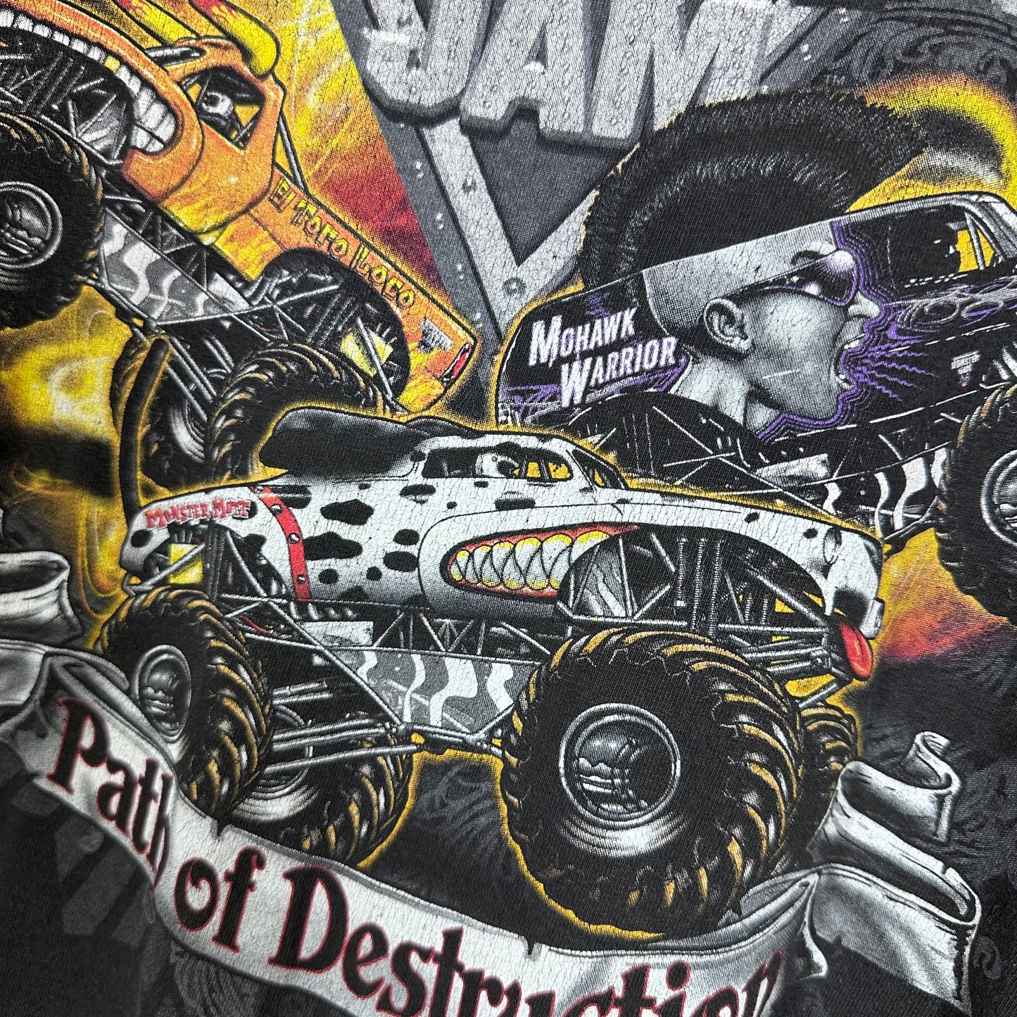 2011 Monster Jam Tee Sz L