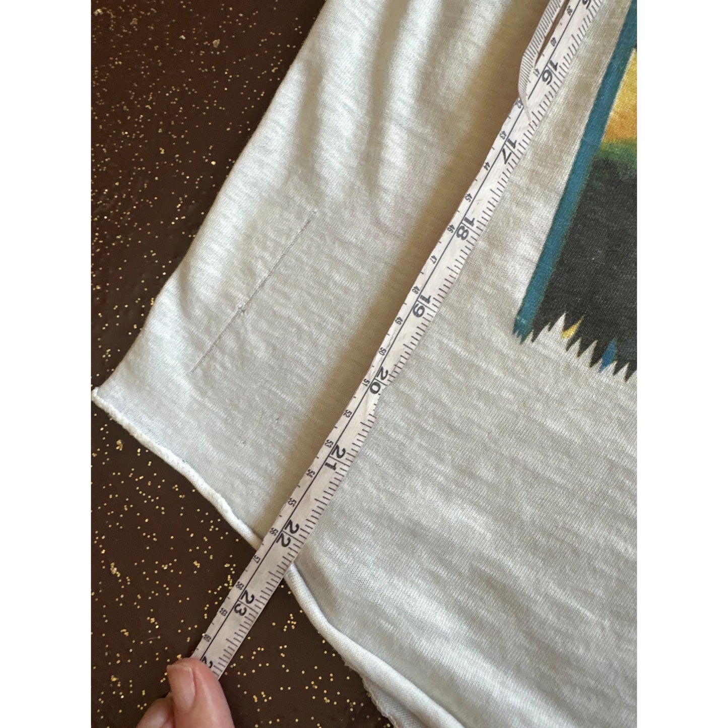 1986 RARE WASP PAPER THIN RAGLAN TEE VINTAGE VTG