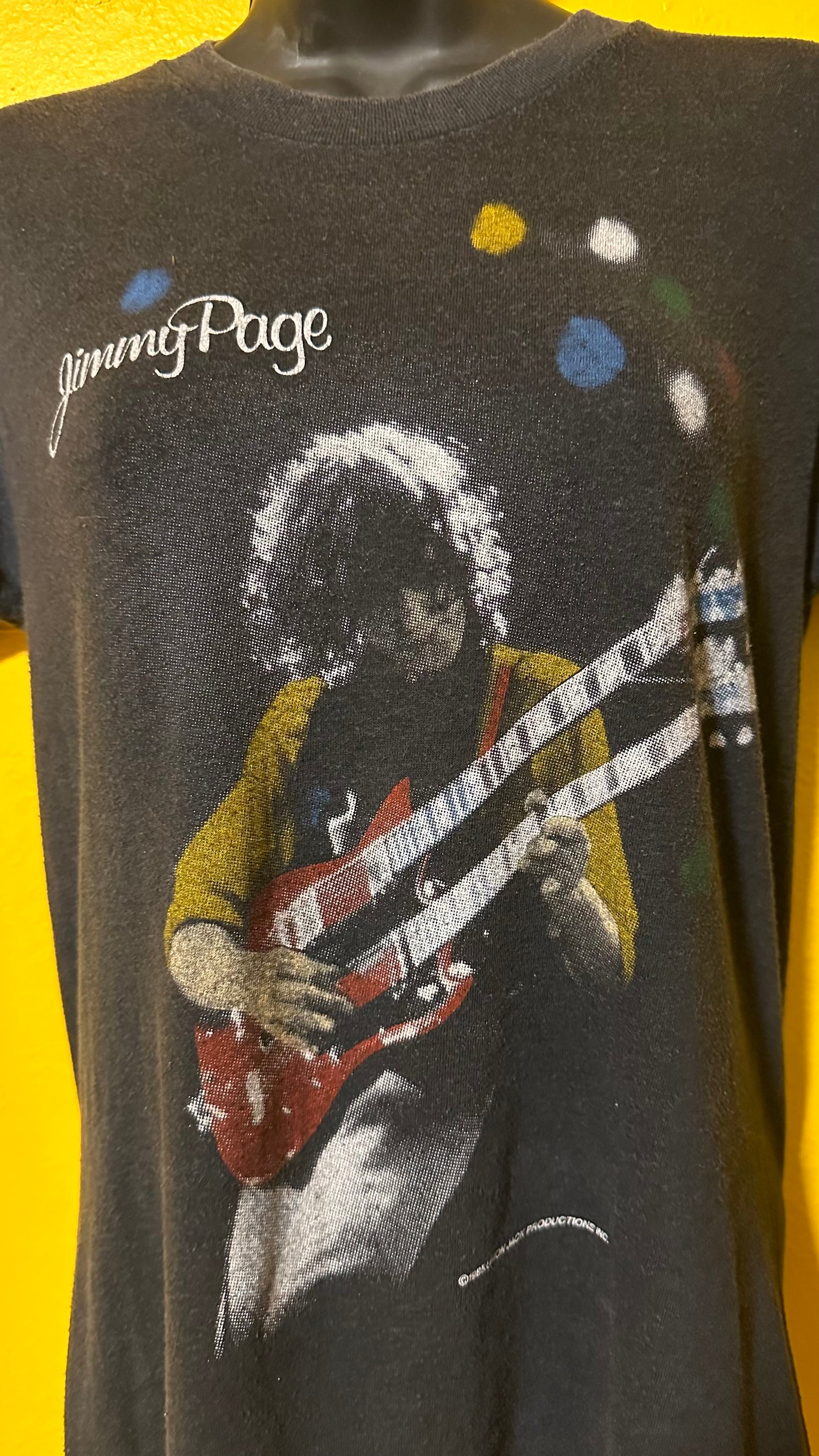 1985 Jimmy Page The Firm Tour Tee M