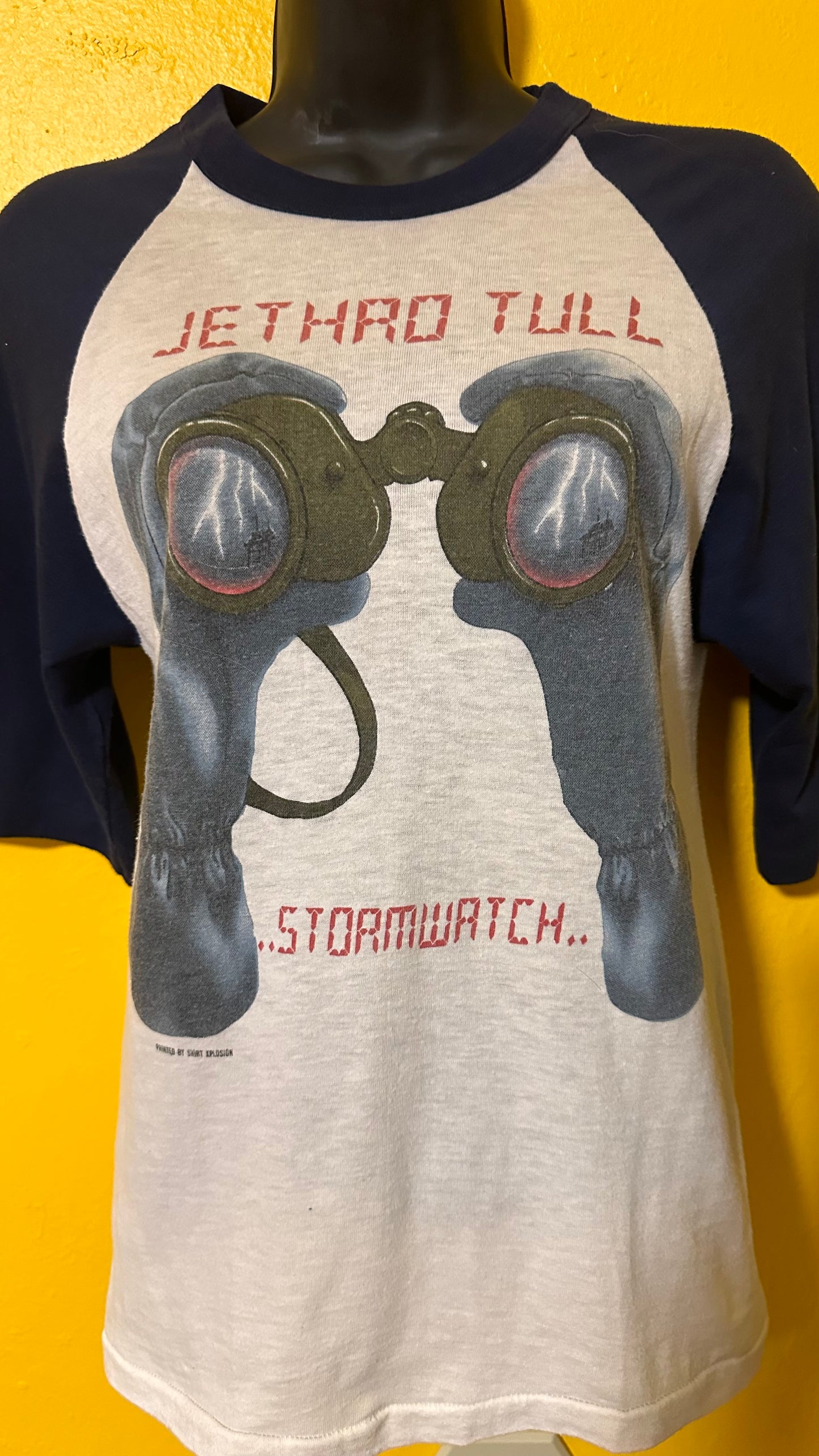 1980s Jethro Tull Vintage Single Stitch 50/50 Raglan