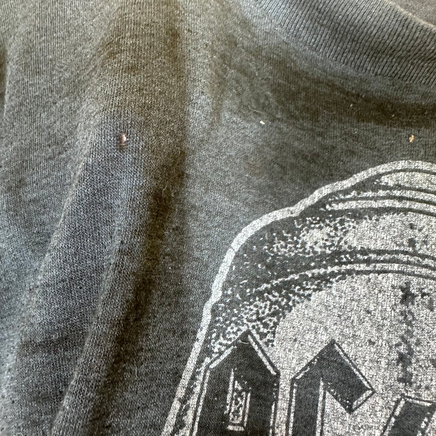 VTG Original AC/DC Hells Bells Parking lot Boot Tee 1980s single stitch Metal Tee