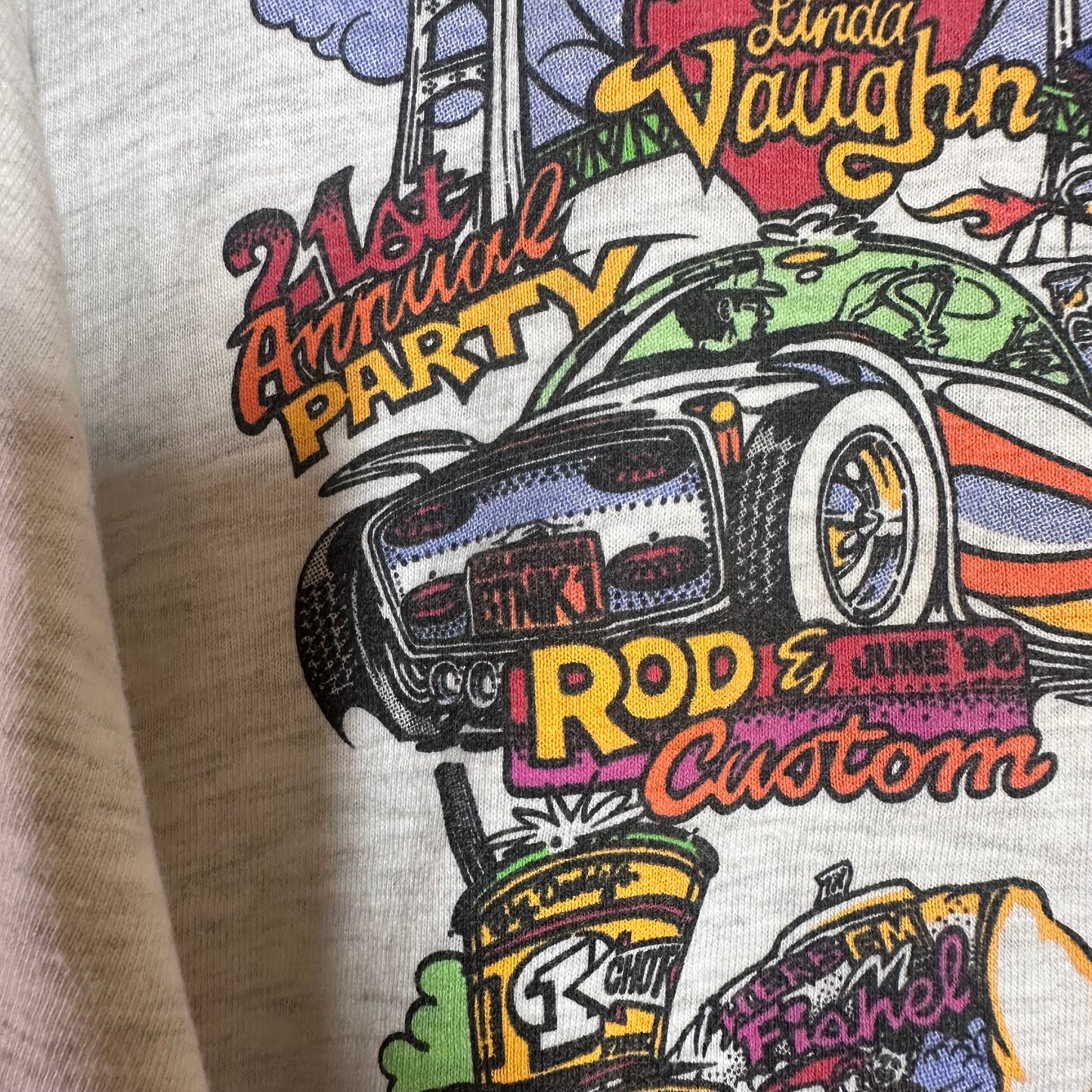 Vintage 1996 Ratfink Rod and Customs Hot Tod Tee Sz XXL