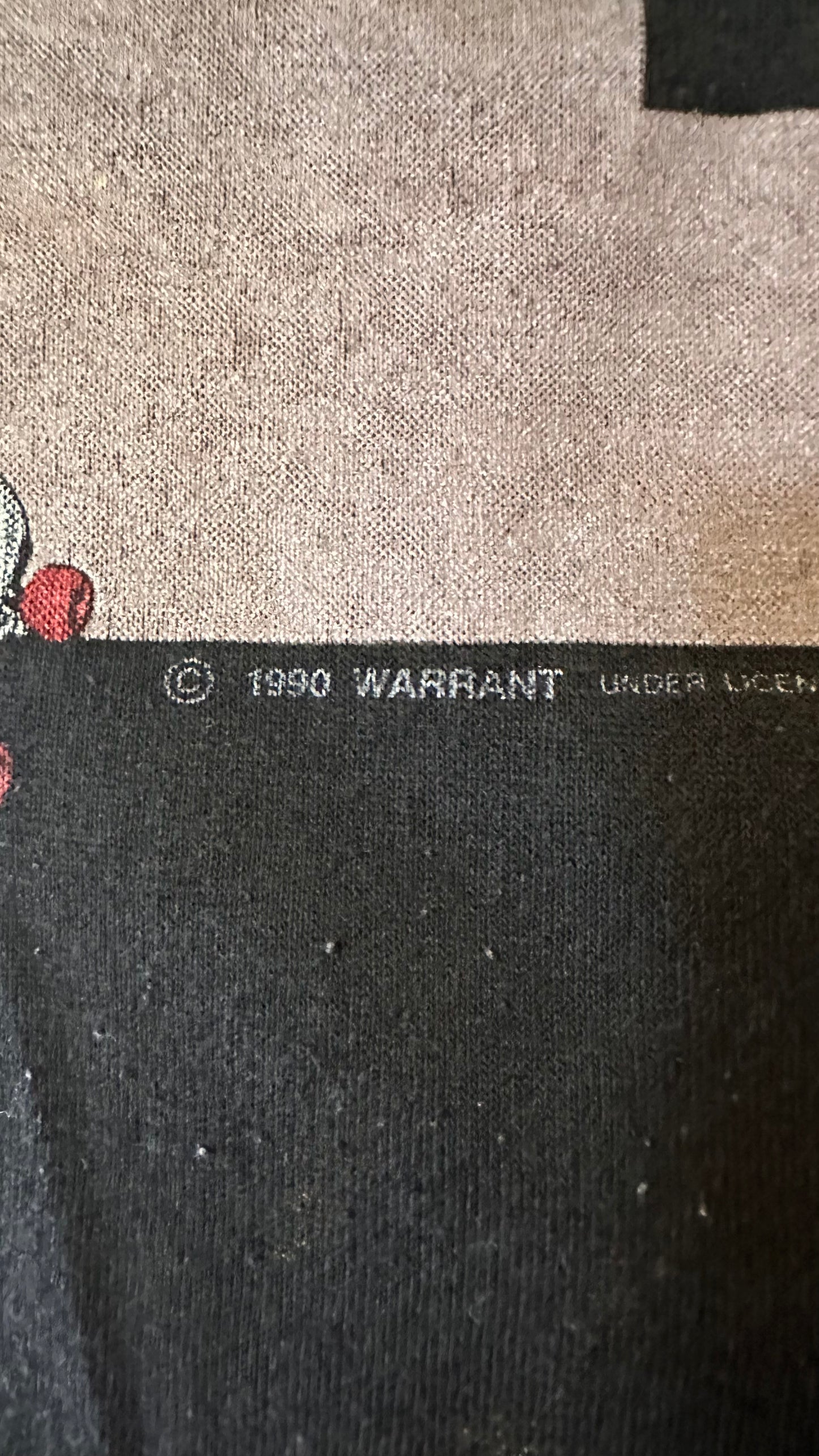 1990 Warrant Cherry Pie Tour Tee M Single Stitch