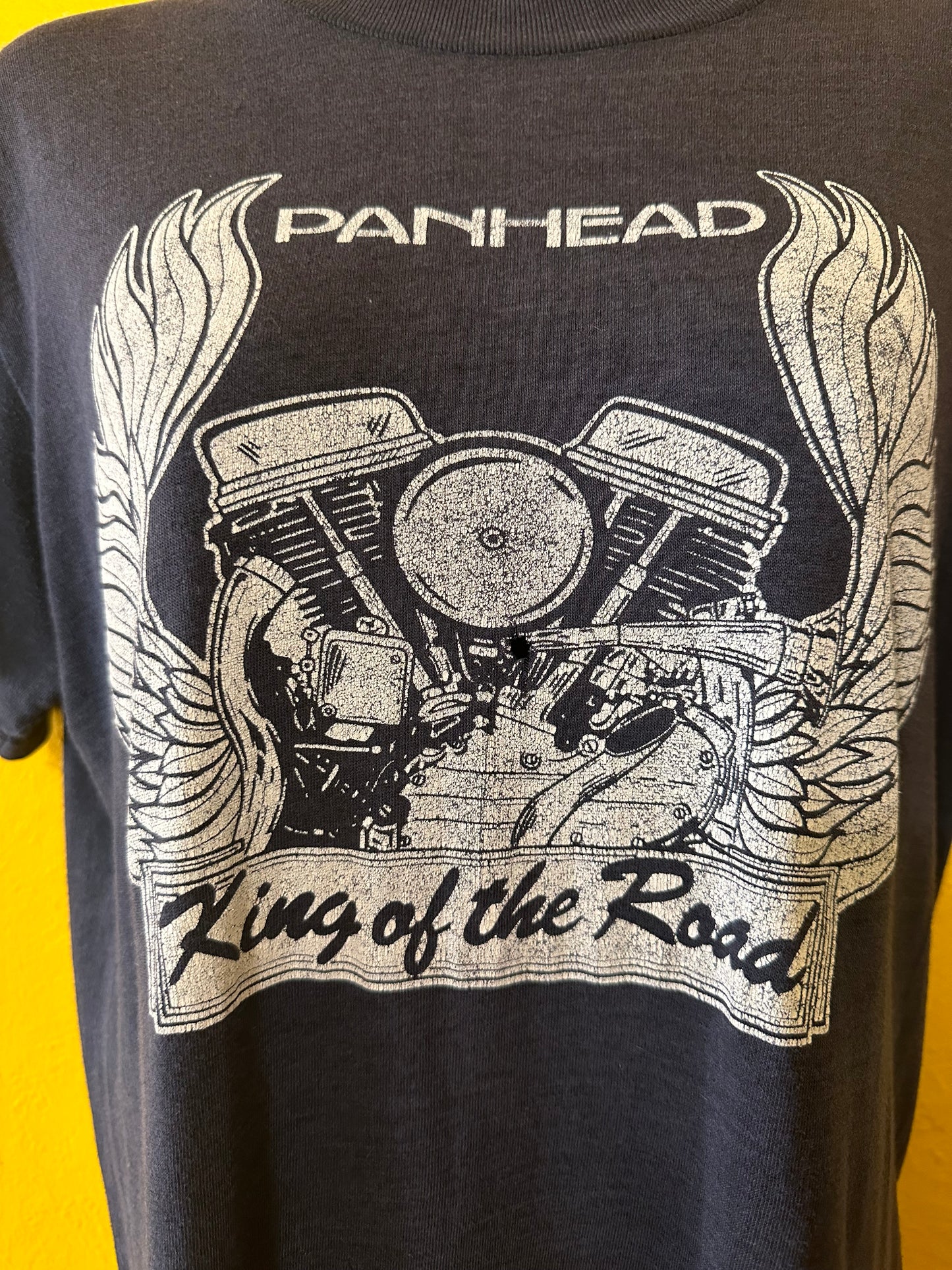 Vintage 1970s Panhead Chopper Single Stitch Tee M