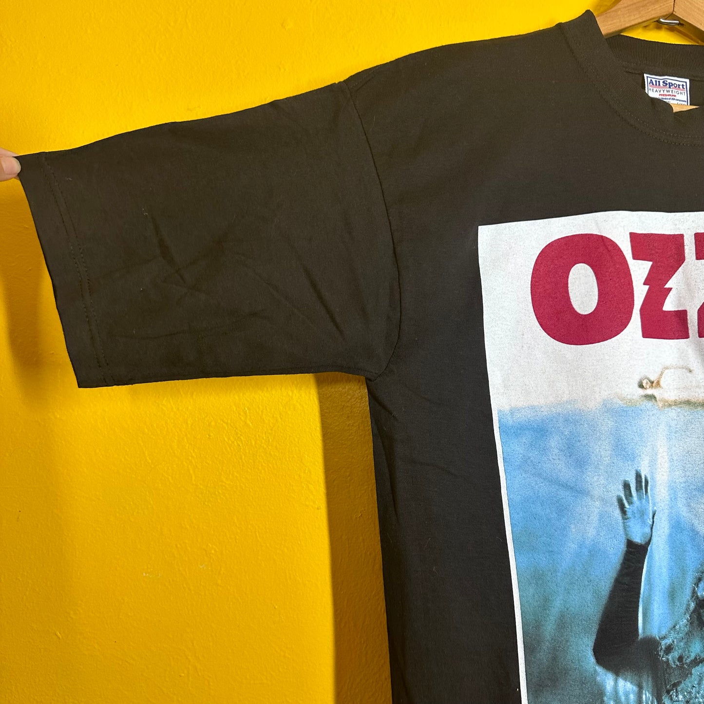 Vintage 2002 Ozzy Ozzfest Tour Tee Woth Back hit Allsport Tag Sz L