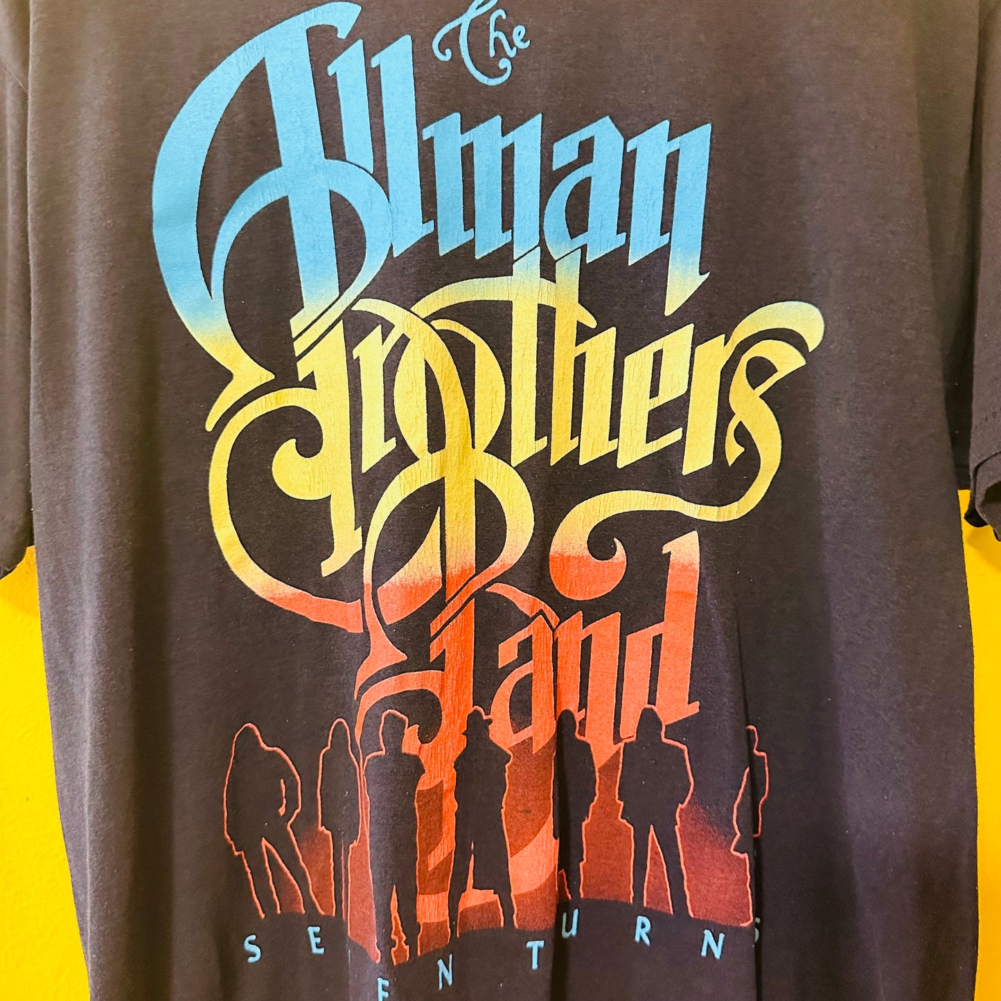 1990 Vtg Allman Brothers Band Tour Tee Single Stitch Sz L