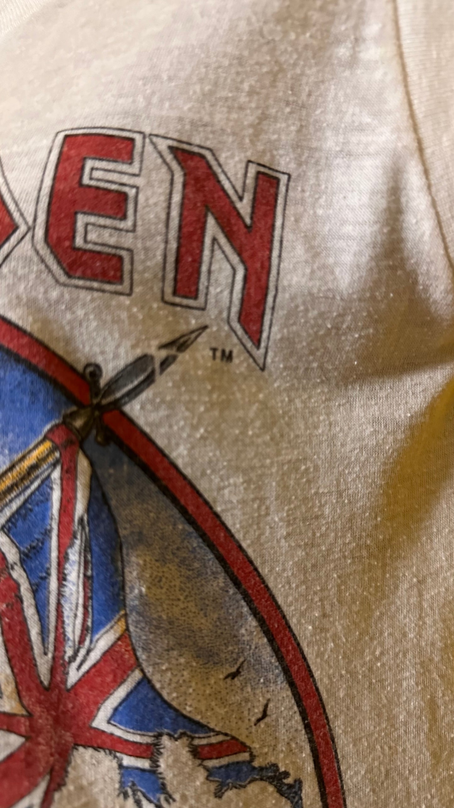 1983 Single Stitch Vintage Iron Maiden Tour Muscle Tee
