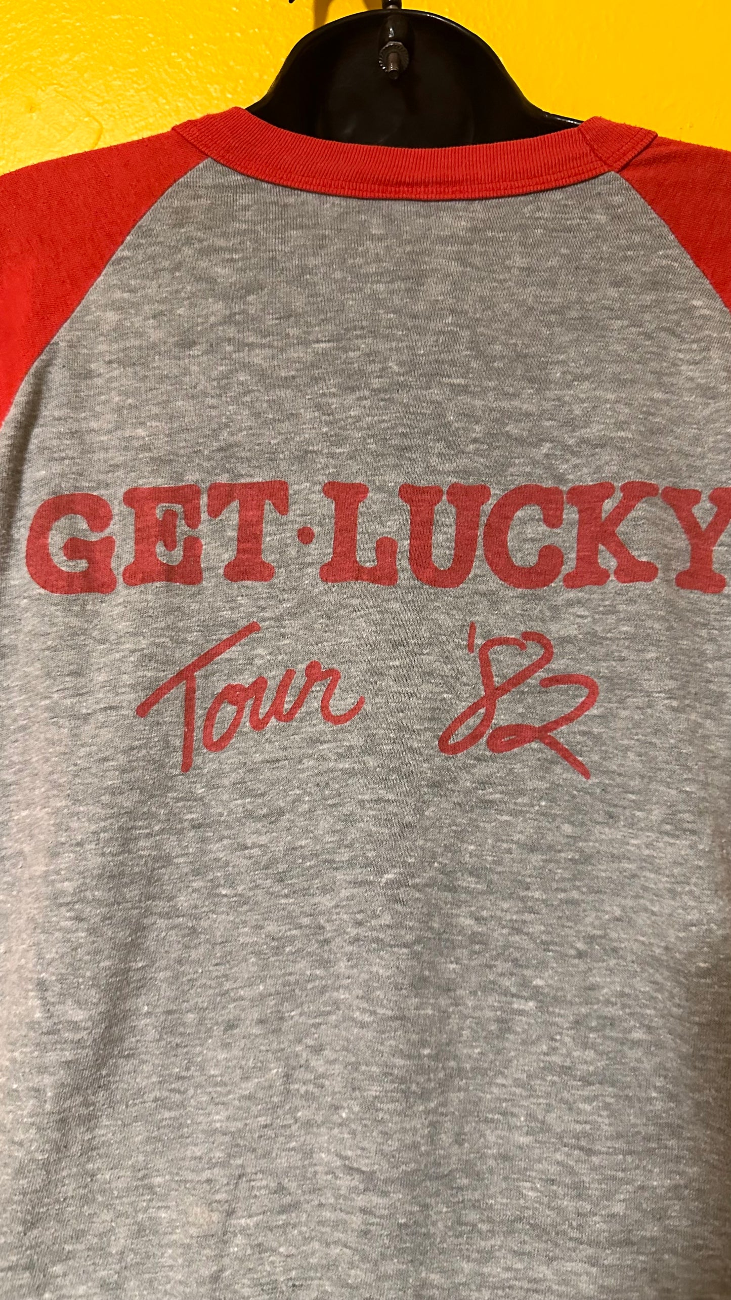 1982 Loverboy Tour Raglan Single Stitch M