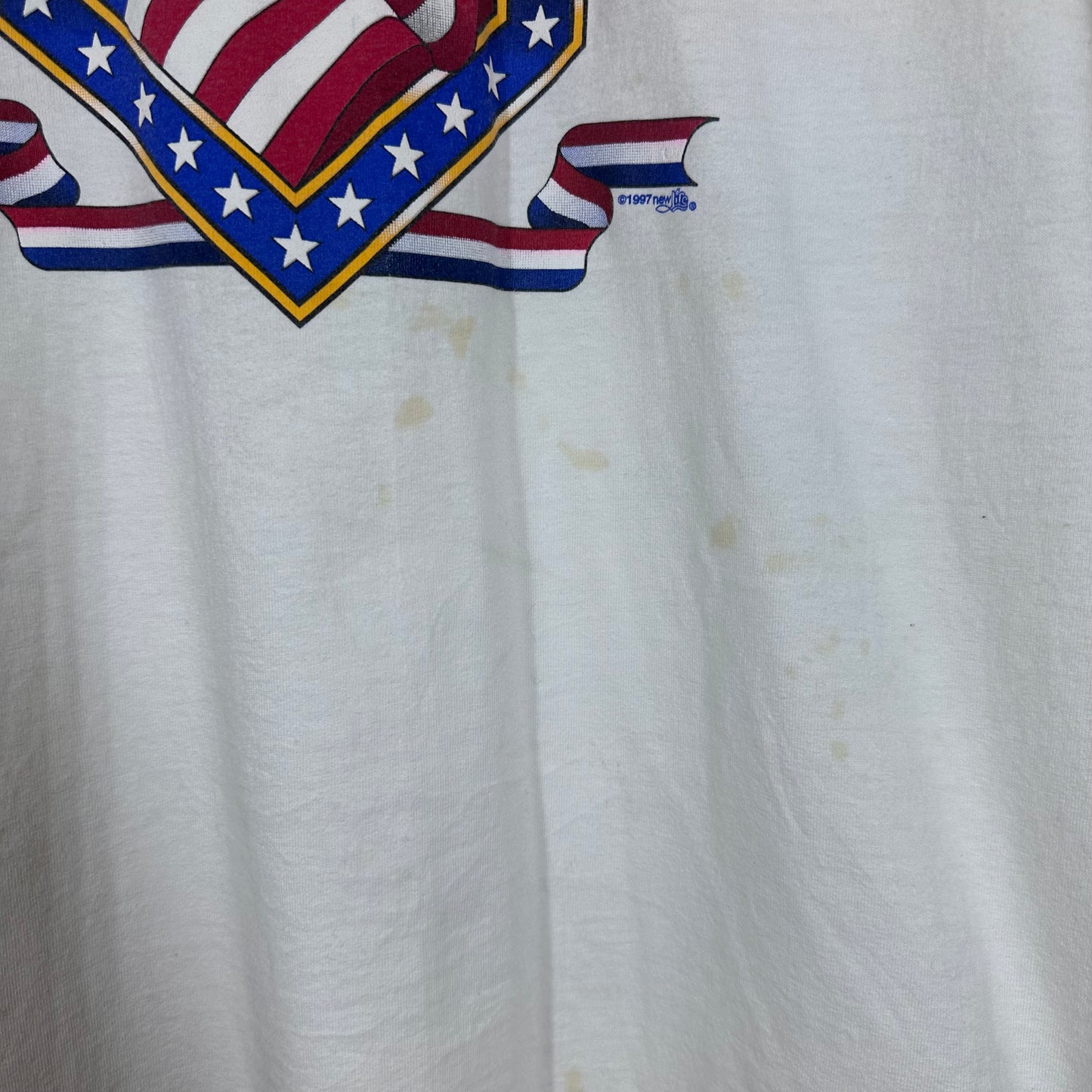 Vintage Proud to be an American Tee Sz L