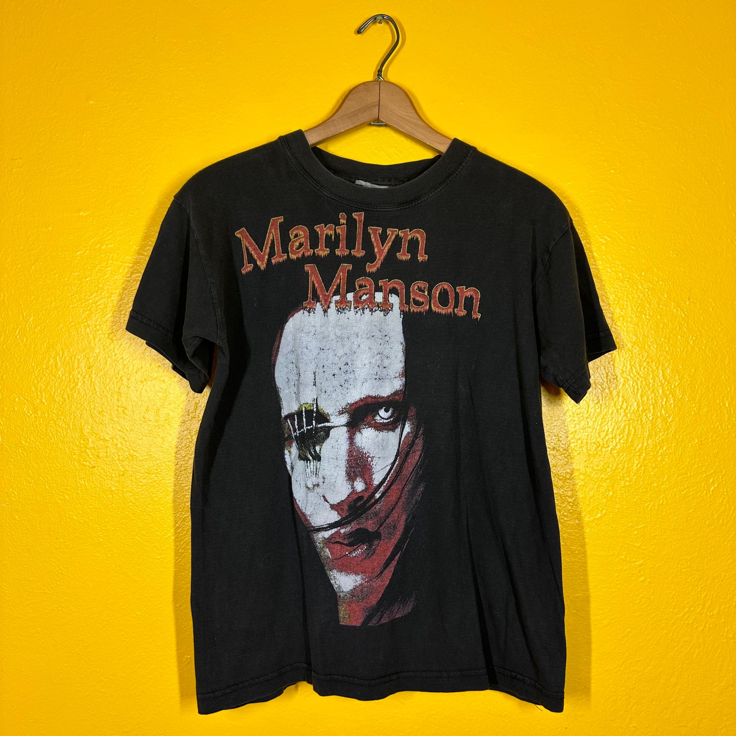 VTG 90s Y2K Marilyn Manson Tee Double Sided Sz M