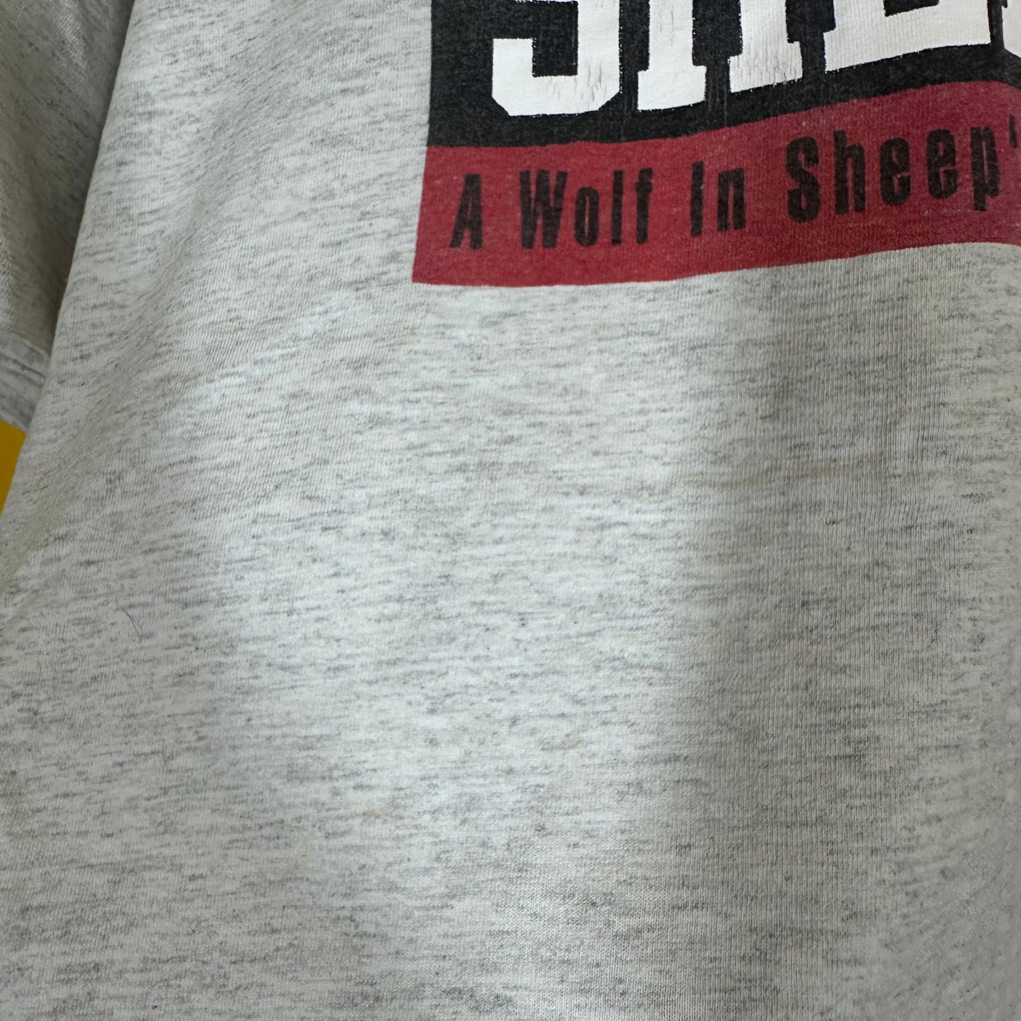 Vintage 1991 Authentic Black Sheep A Wolf In Sheep’s Clothing Raptee Sz XL RARE