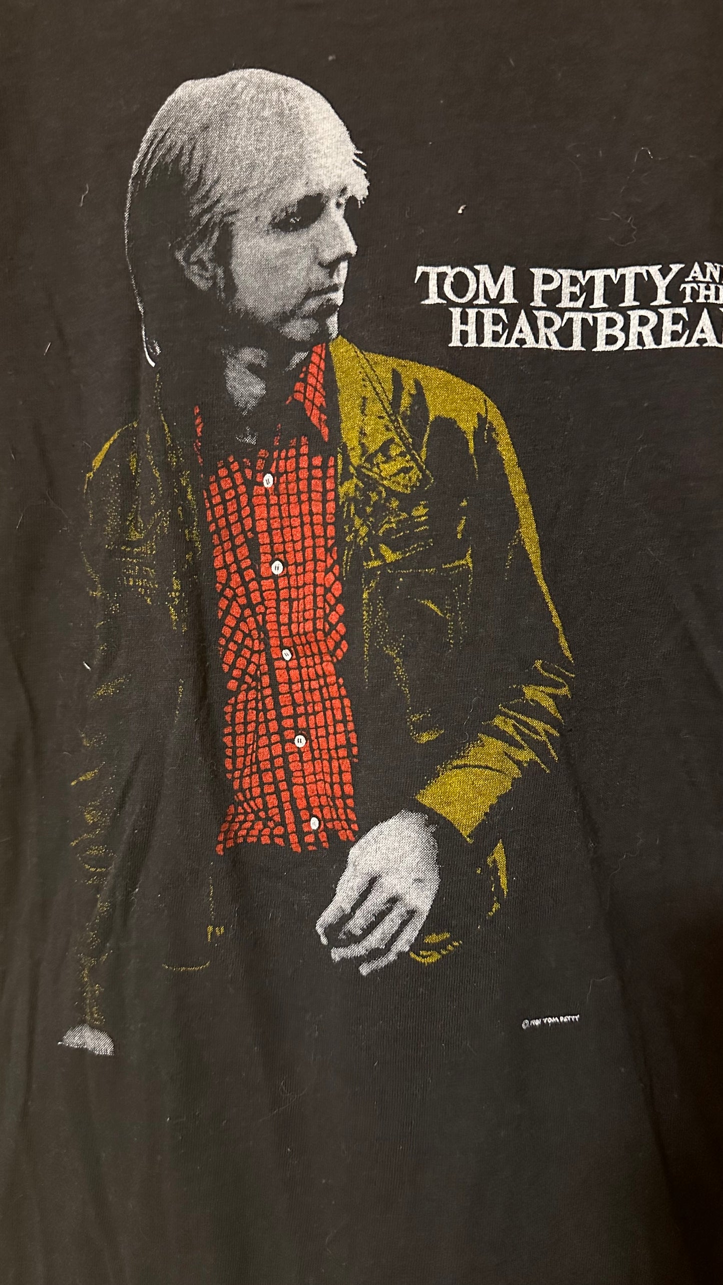 Vintage 1981 Tom Petty and the Heartbreakers Tee single Stitch M