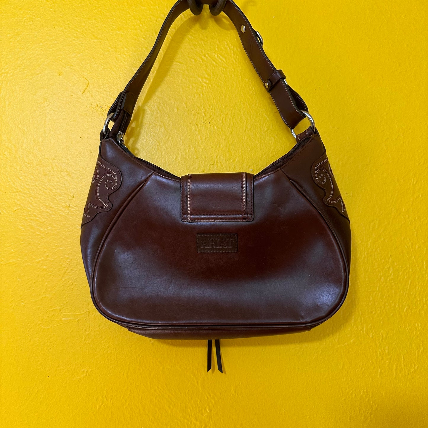 1990s Ariat Leather Cowgirl Purse