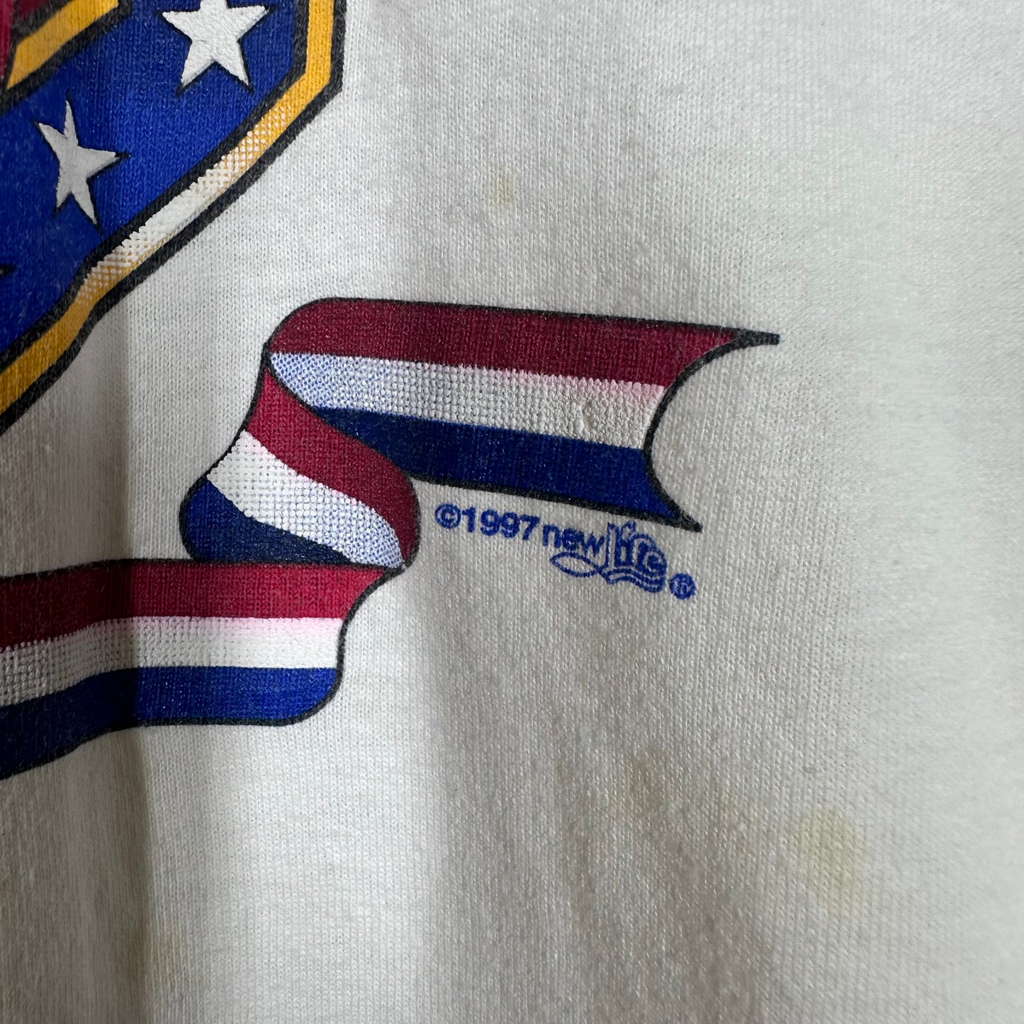 Vintage Proud to be an American Tee Sz L