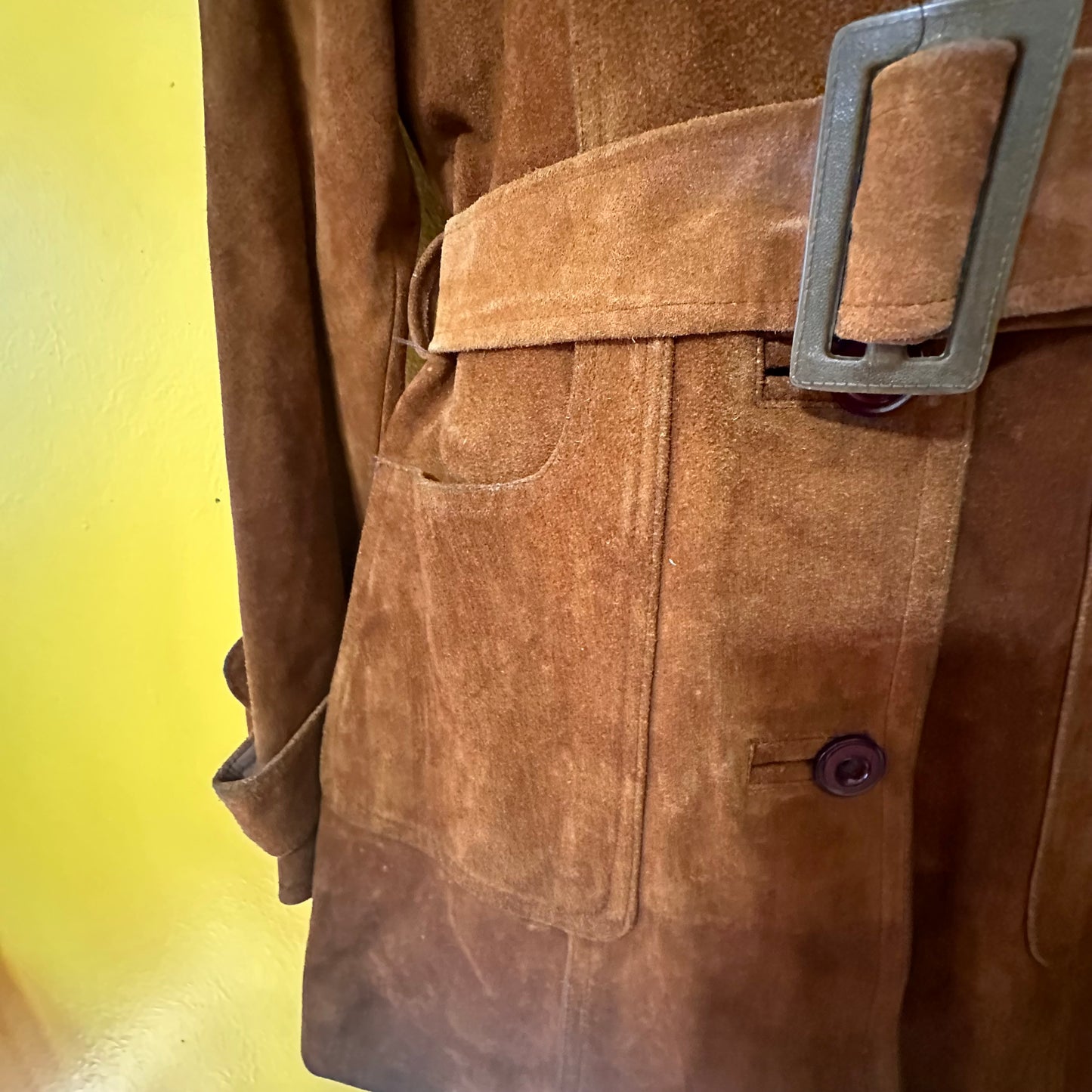 Vintage 1970s Suede Jacket By PLAYBOY