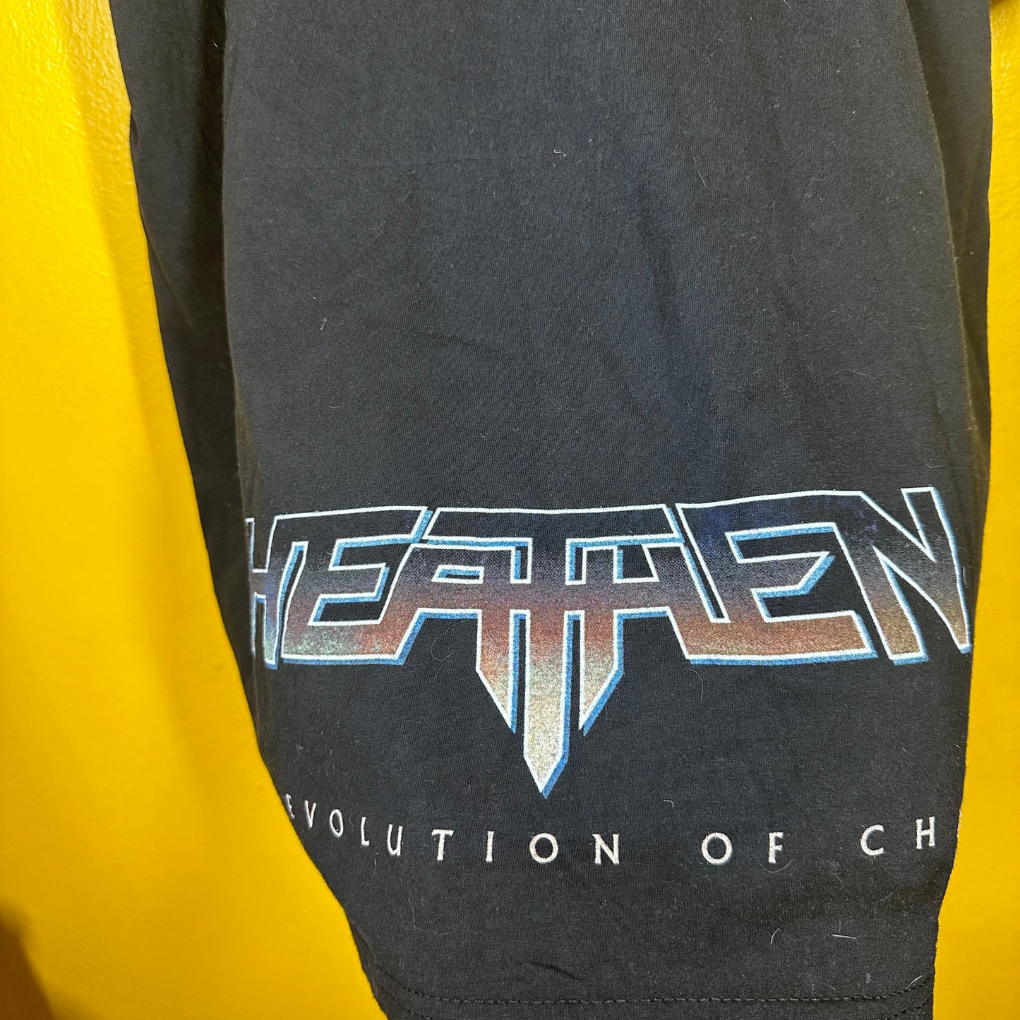 Vintage Heathen The Evolution of Choas Heavy Metal Tee XxL