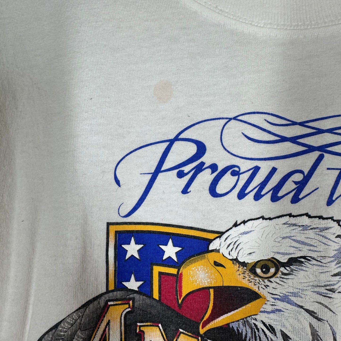 Vintage Proud to be an American Tee Sz L