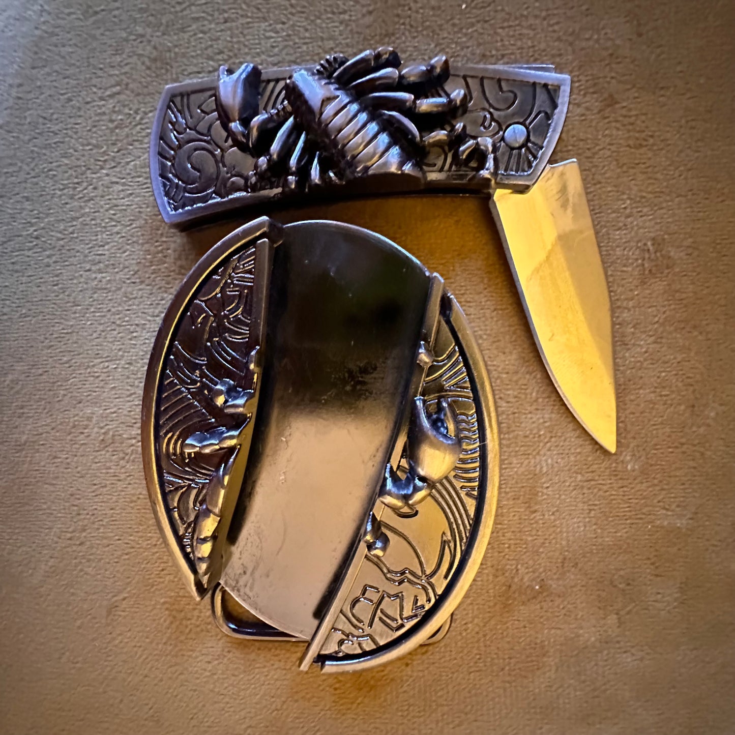 Scorpion Switch Blade Belt Buckle