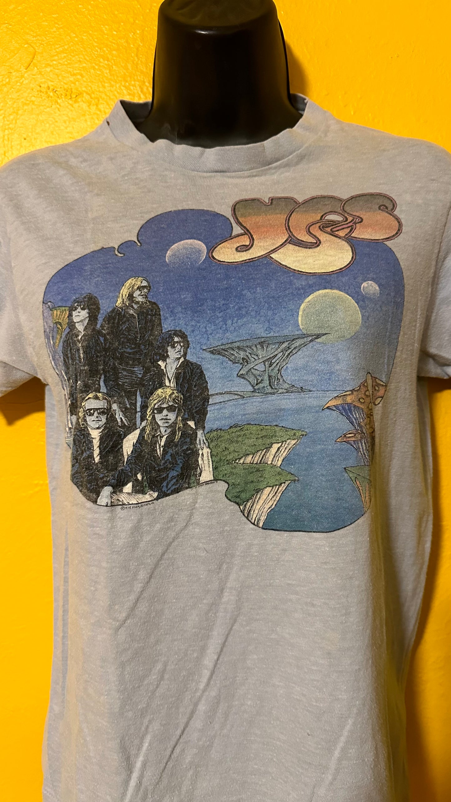 1978 YES Baby Tee Single Stitch S