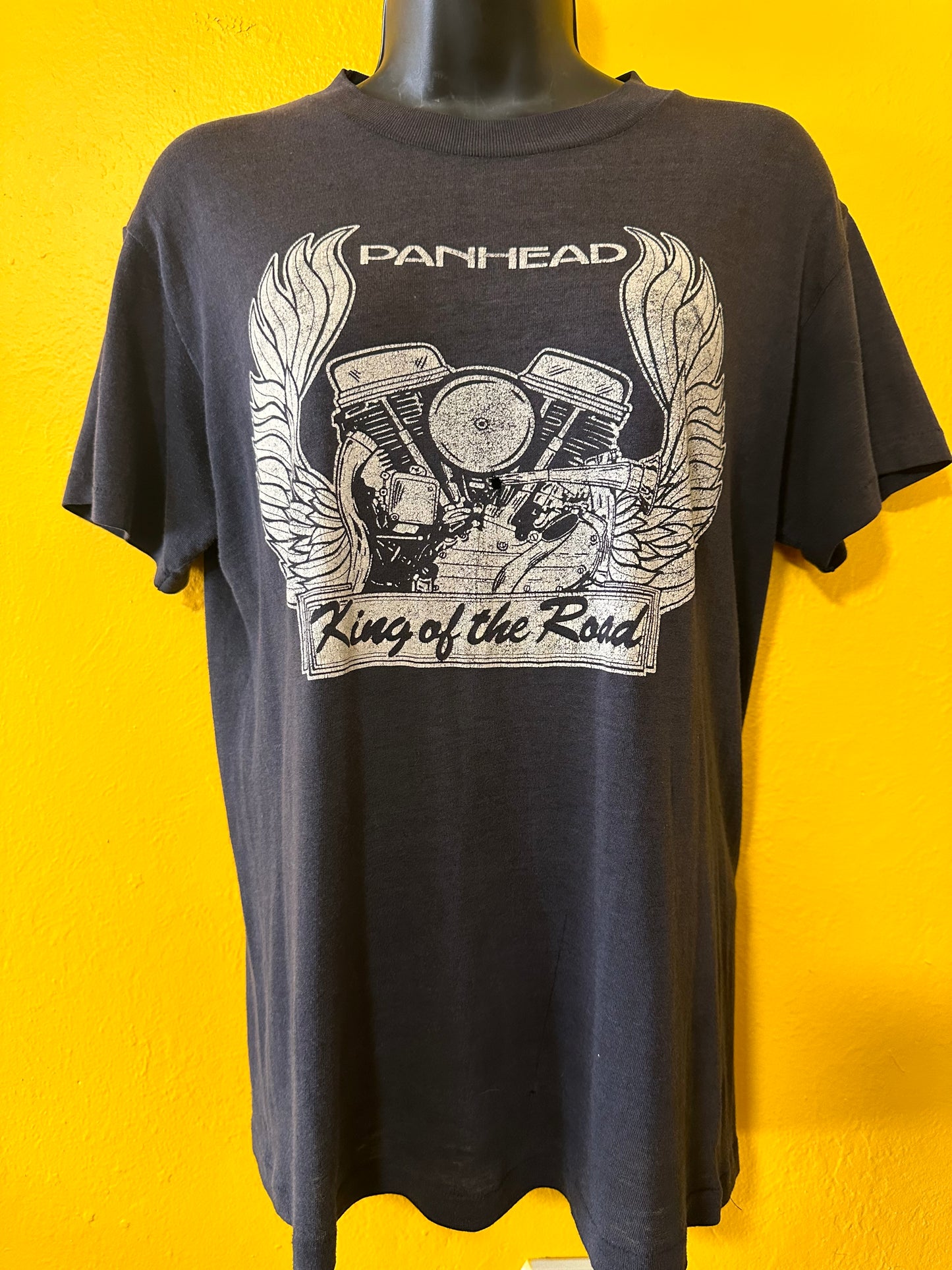 Vintage 1970s Panhead Chopper Single Stitch Tee M