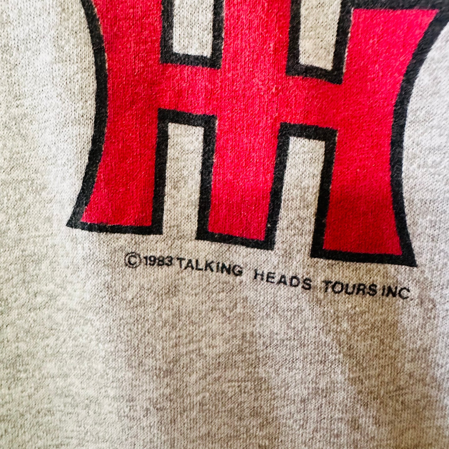 Talking Heads Vintage 1983 Speaking In Tongues Tee Sz M Single Stitch
